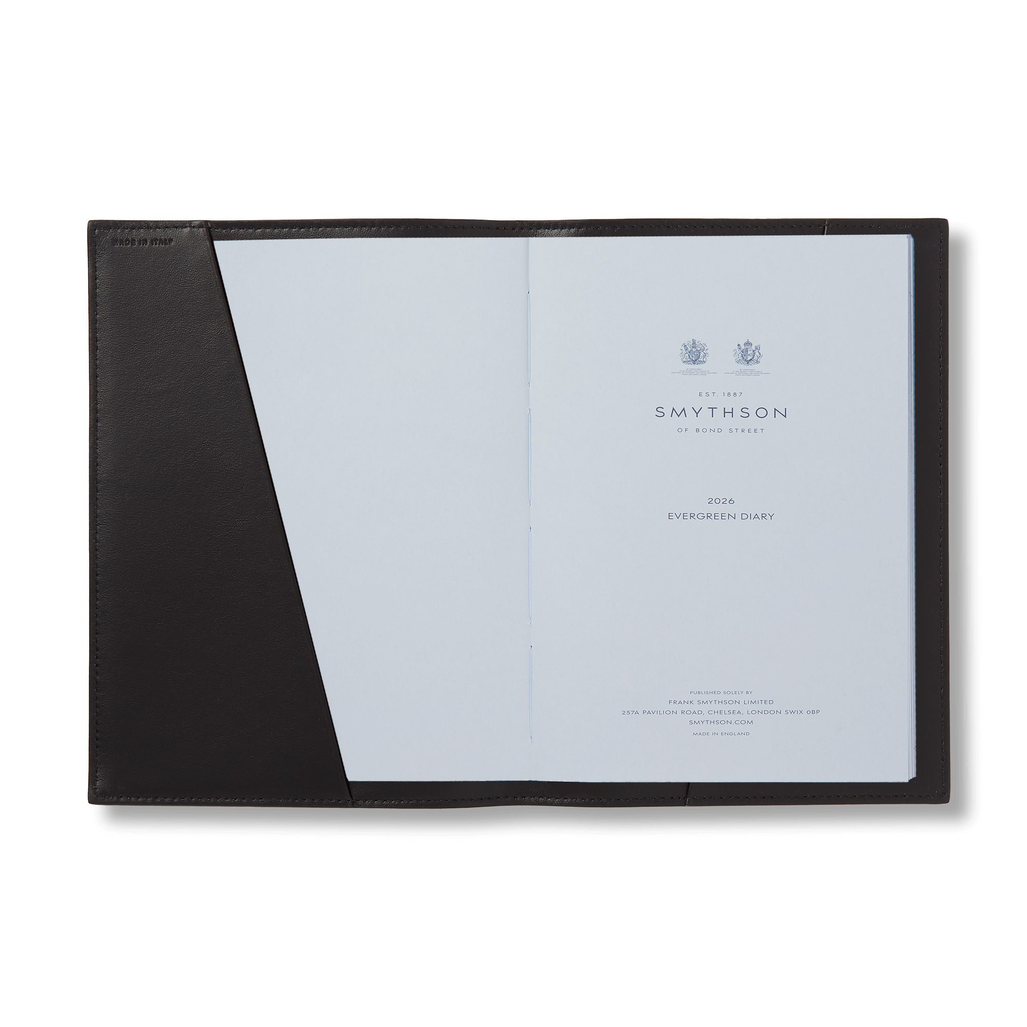 Evergreen Refillable Diary in Ludlow - Navy