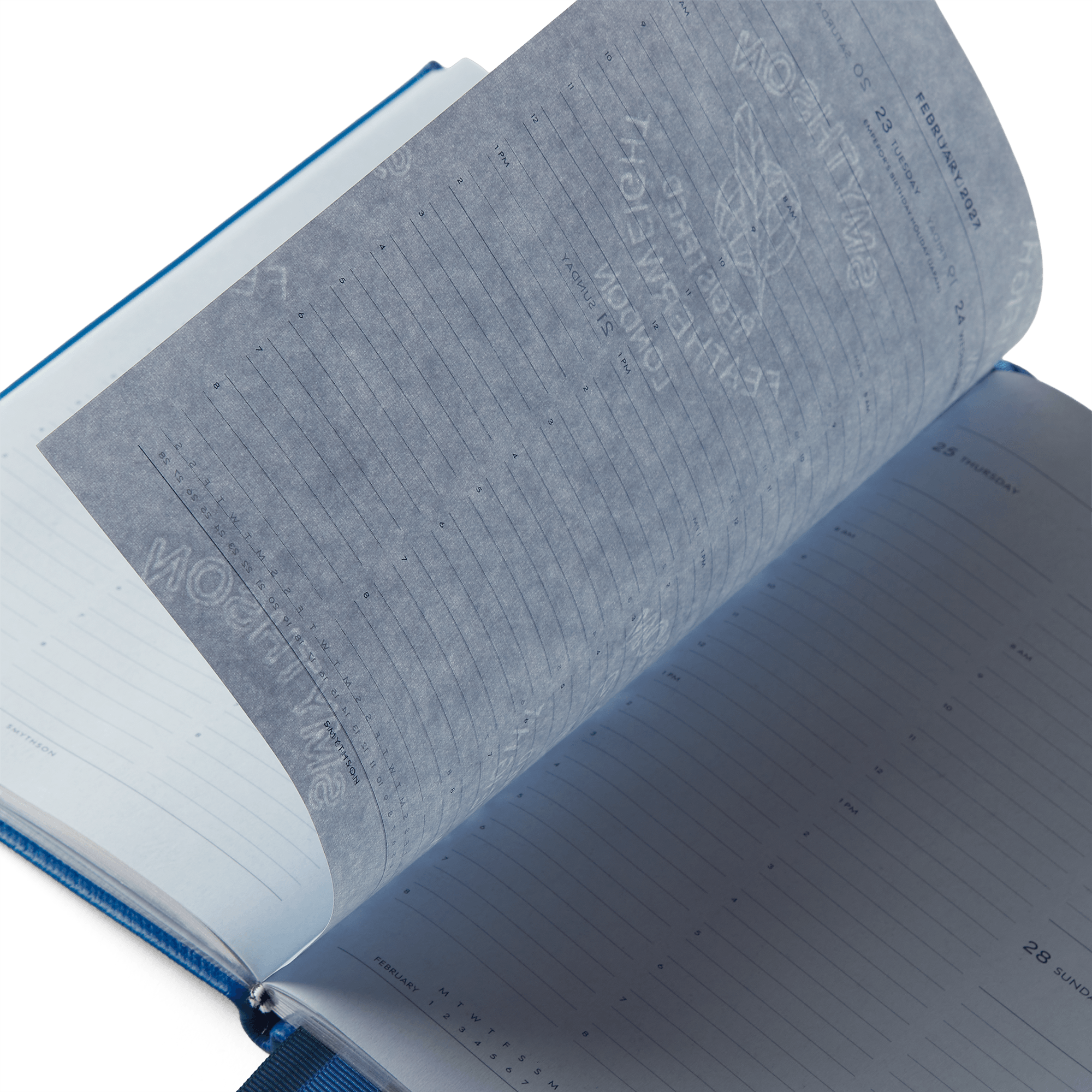 2026 - 2027 Soho Academic Weekly Diary in Panama - Cerulean