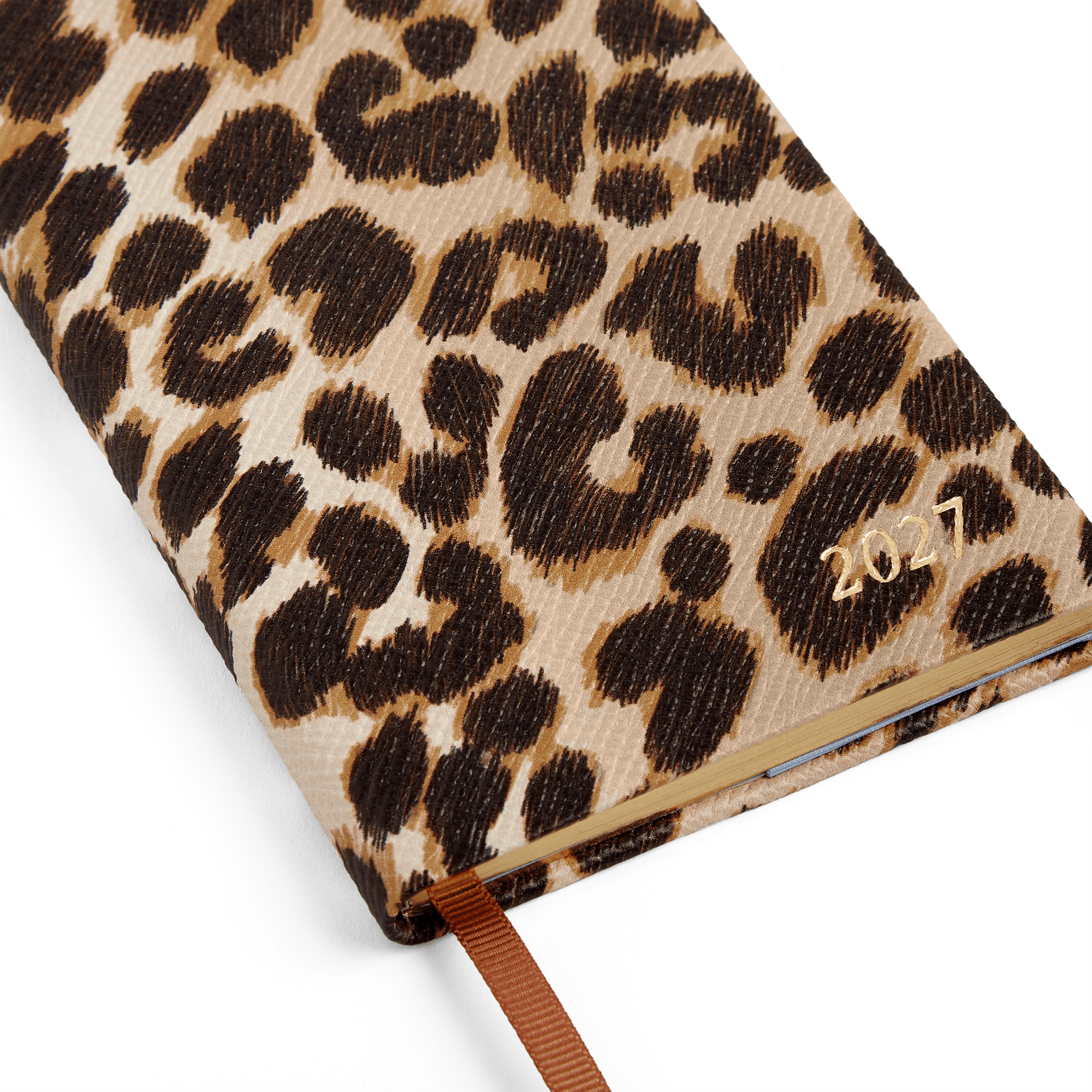 2027 Panama Weekly Diary - Leopard
