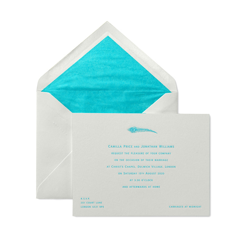 Personalised Landscape Wedding Invitation