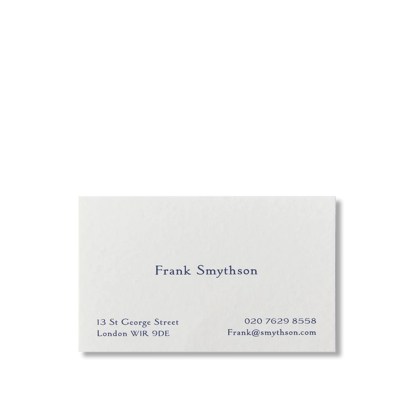 Personalised Business Card in Classic Layout