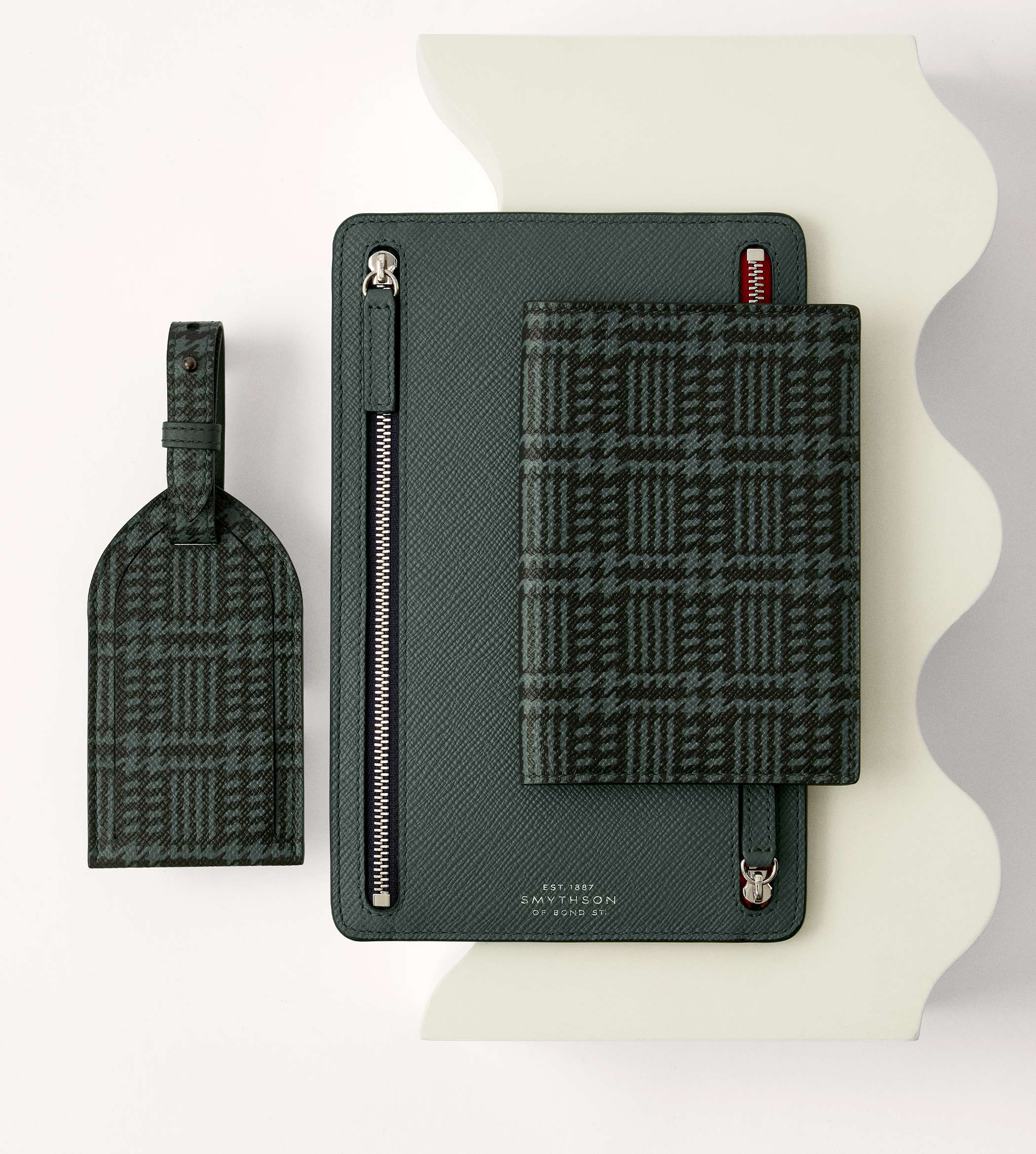 Soho Notebook in Panama Tweed | Smythson
