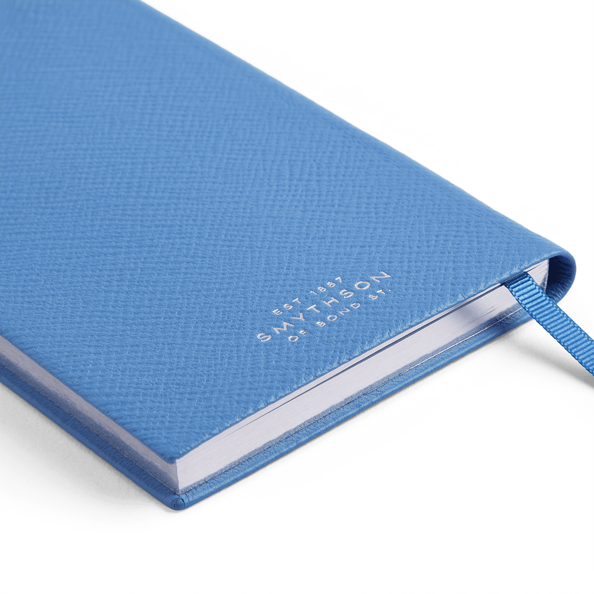 Inspirations And Ideas Panama Notebook in Nile Blue | Smythson