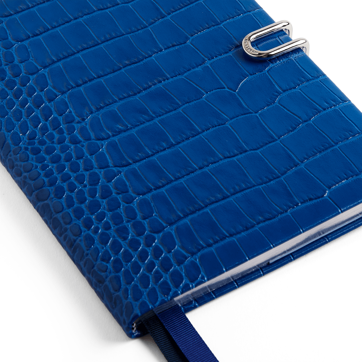 2026-2027 Soho Weekly Diary with Slide in Mara in Cerulean | Smythson
