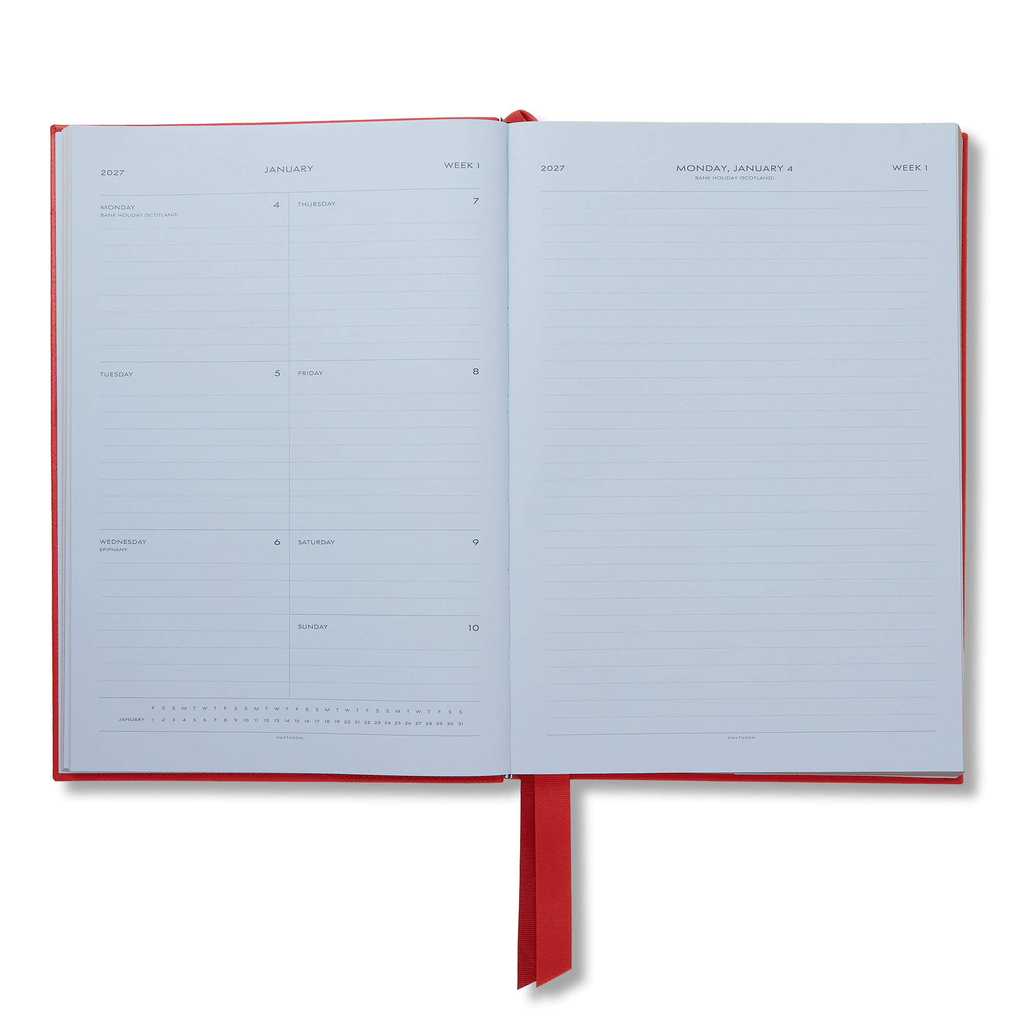 2027 W1 Diary in Panama - Red