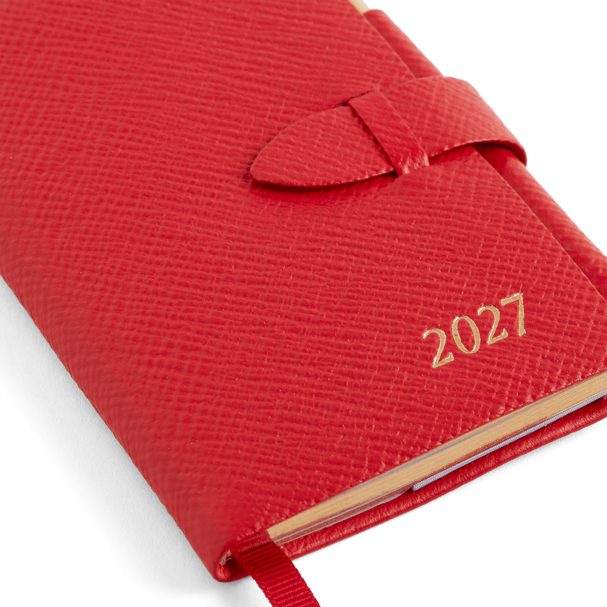 2027 Wafer Weekly Diary with Pencil in Panama - Red