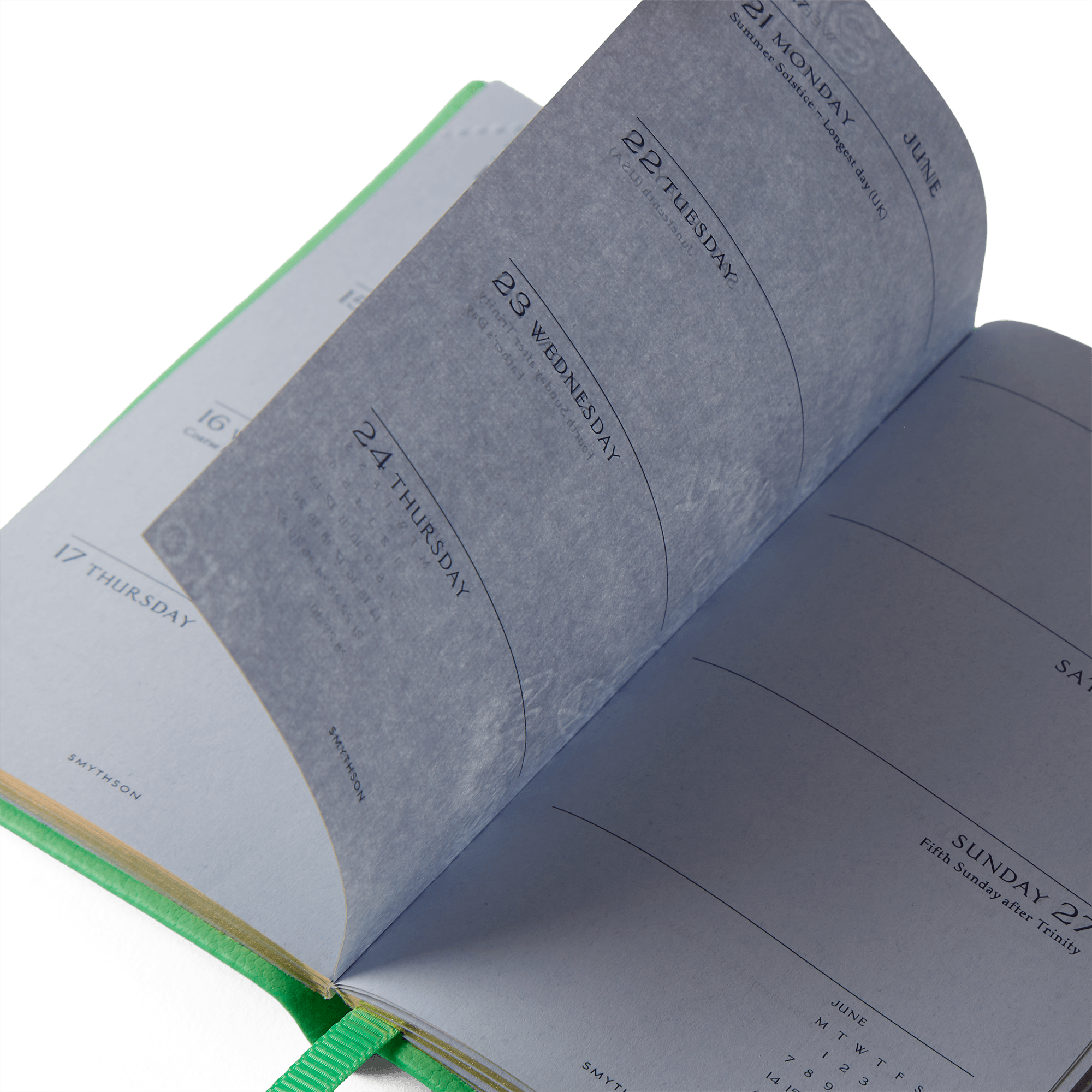 2027 Wafer Weekly Journal with Pencil in Panama - Shamrock