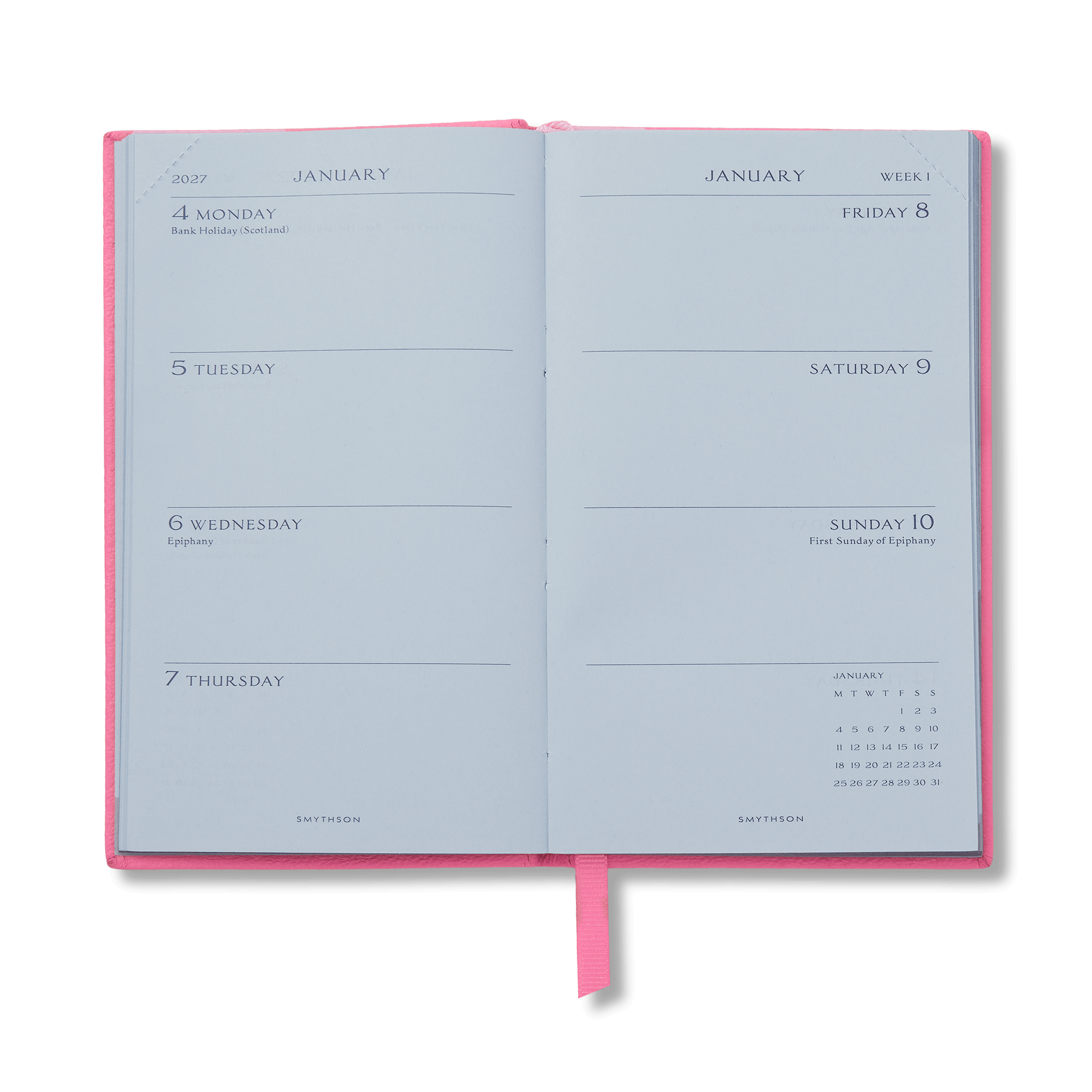 2027 Panama Weekly Diary