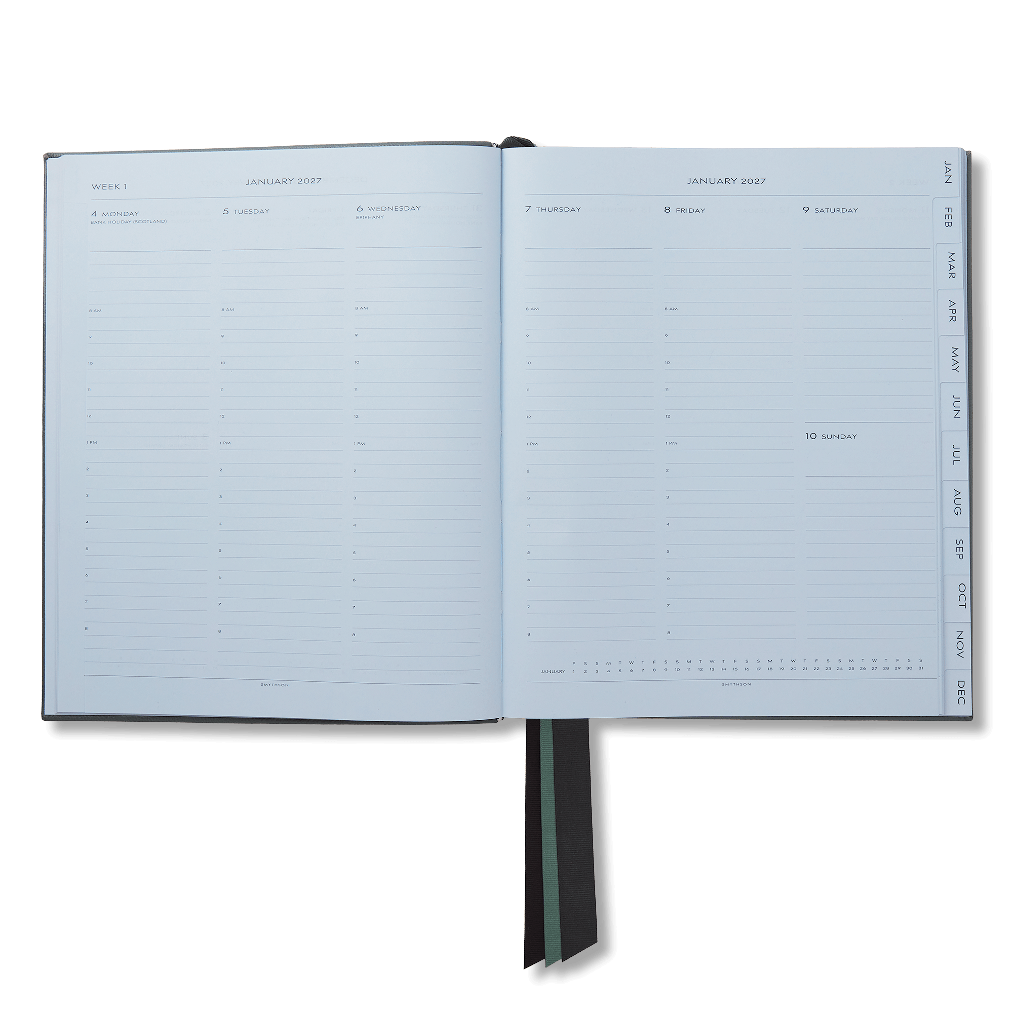 2027 Portobello Weekly Vertical Diary in Panama