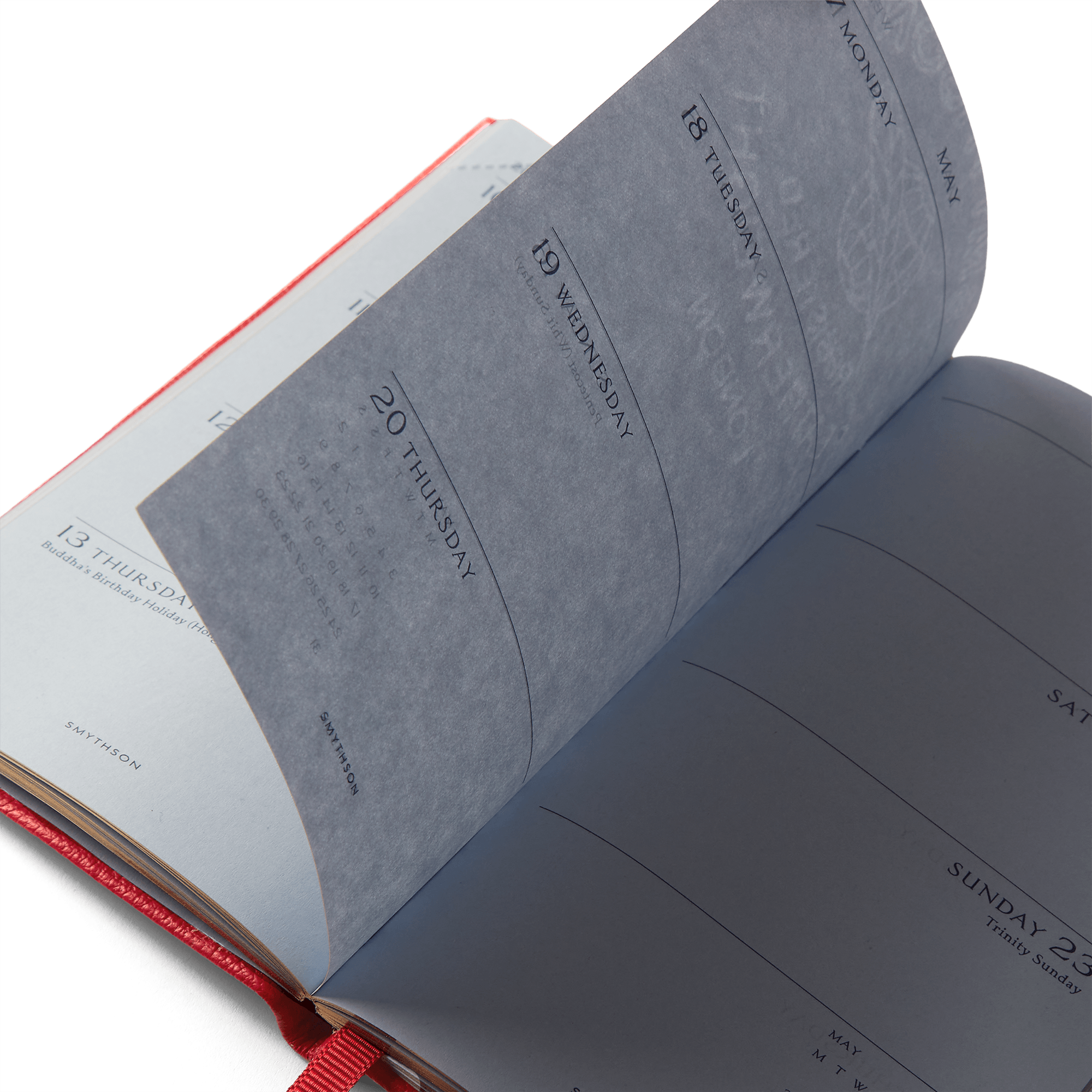 2027 Panama Weekly Journal with Pencil - Red