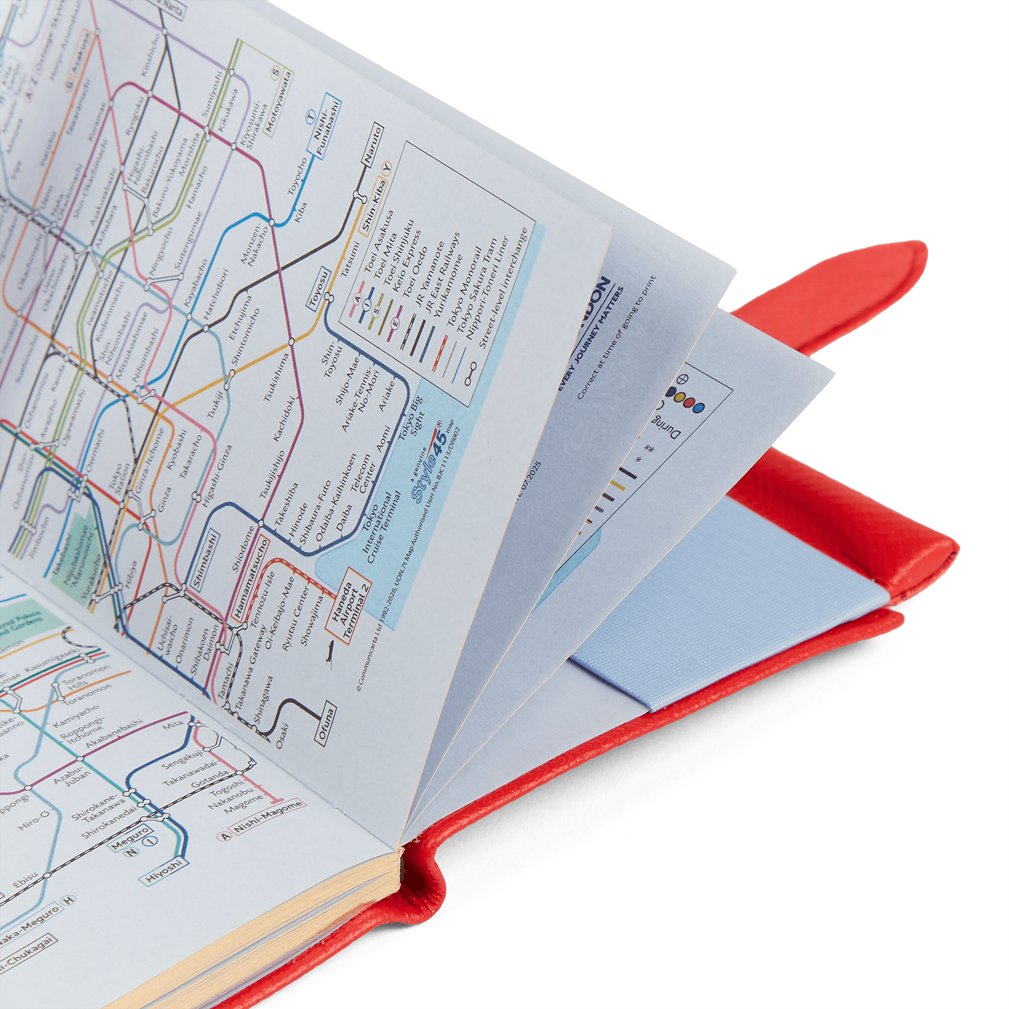2027 Panama Weekly Journal with Pencil - Red