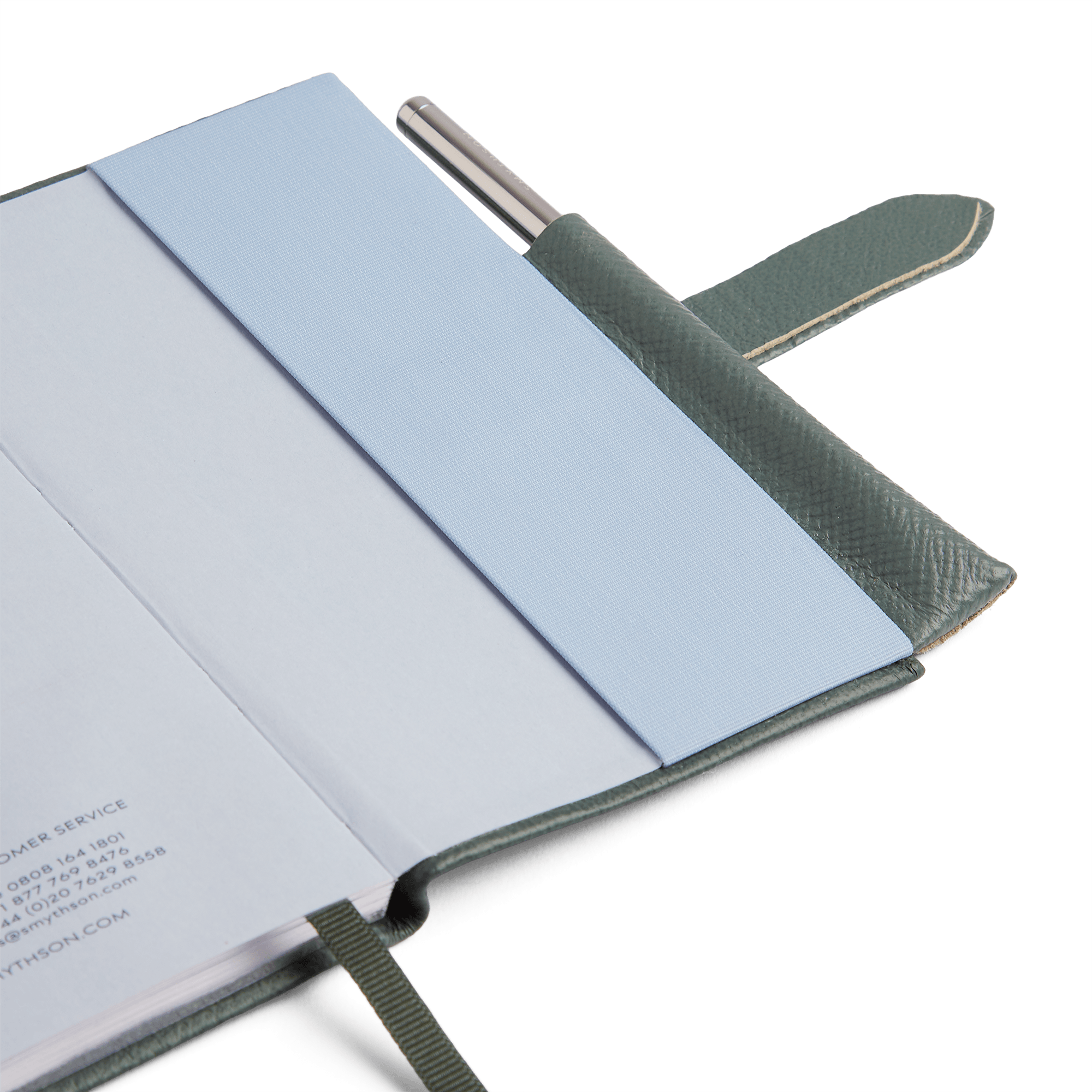 2027 Panama Weekly Diary with Pencil - Slate Green