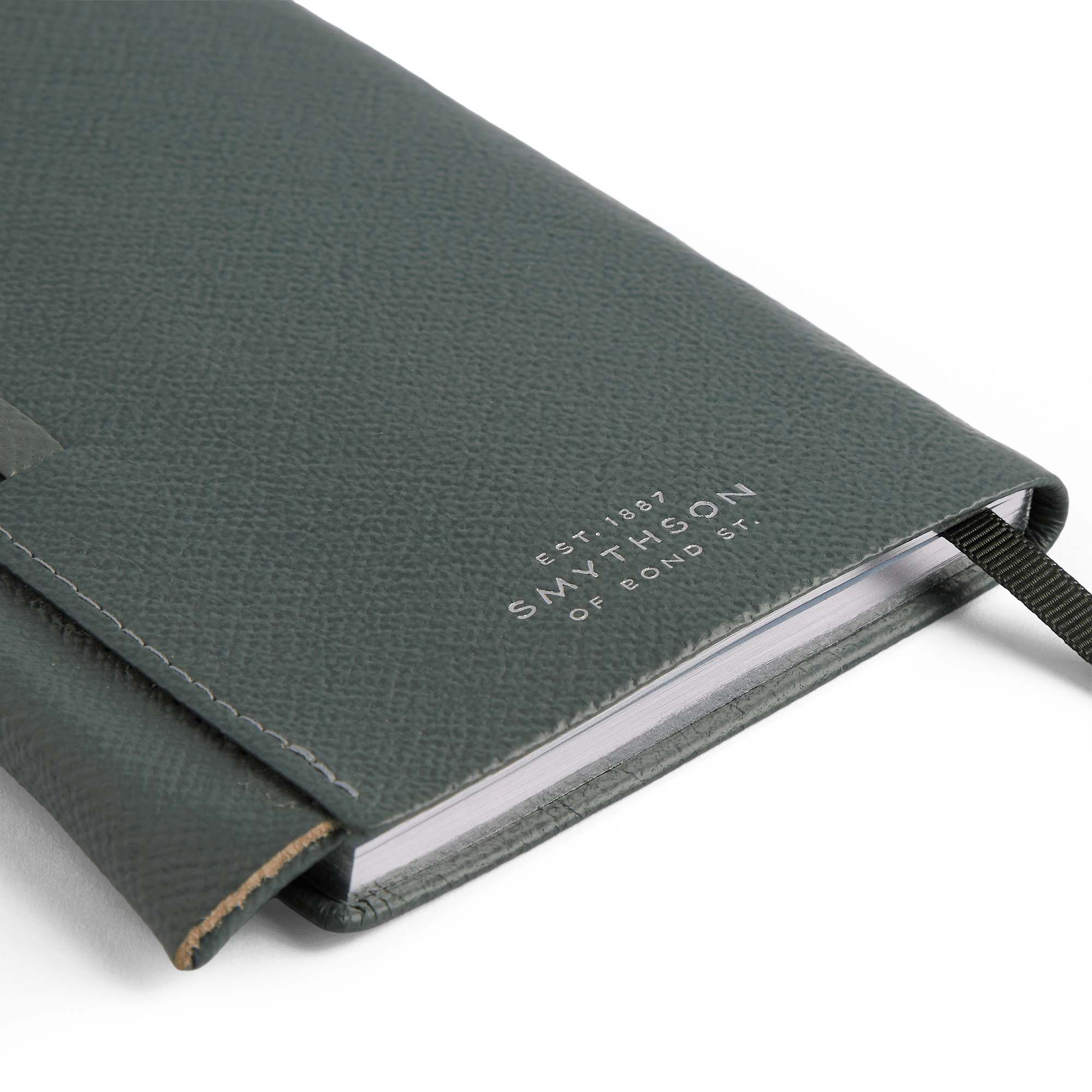 2027 Panama Weekly Diary with Pencil - Slate Green