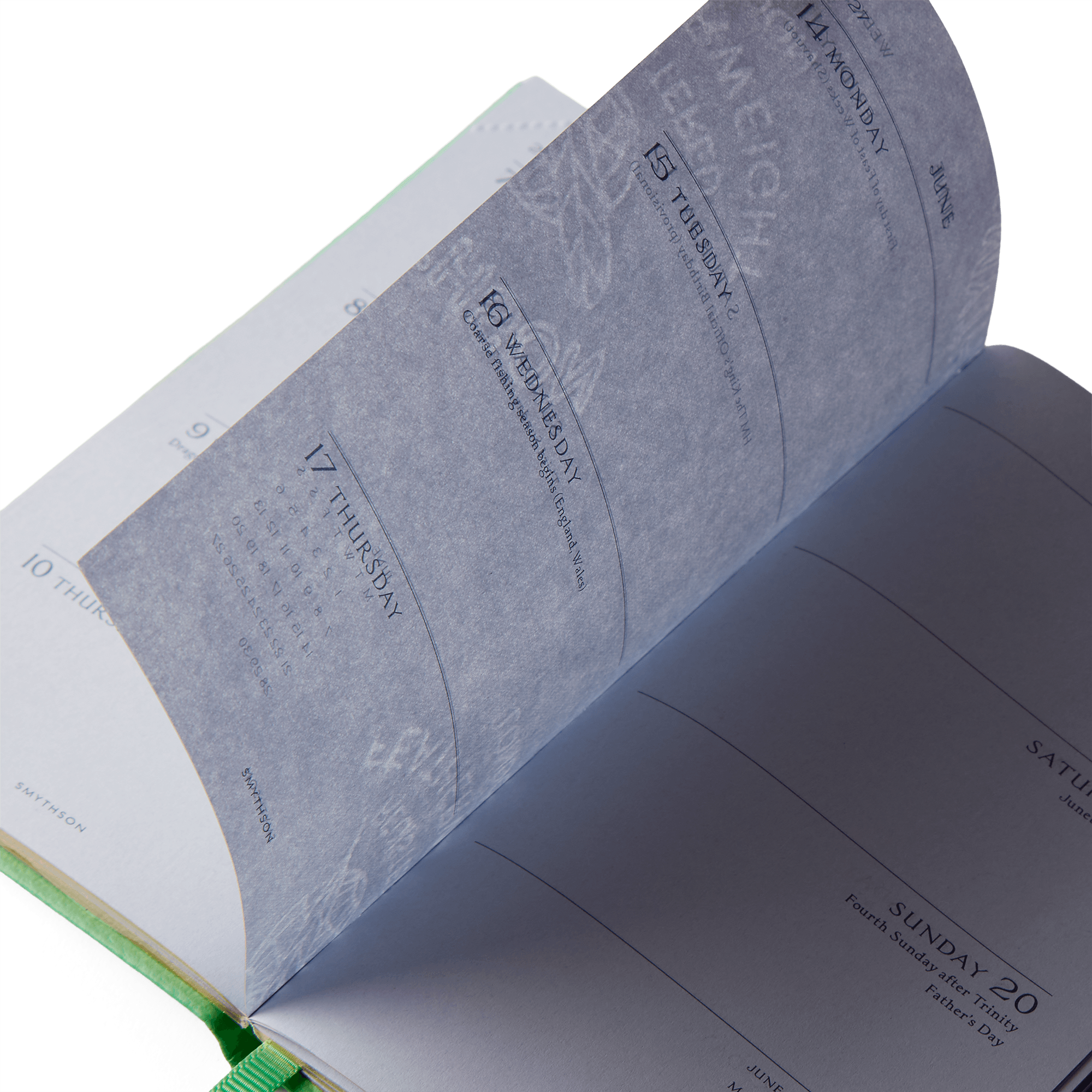 2027 Panama Weekly Journal with Pencil - Shamrock