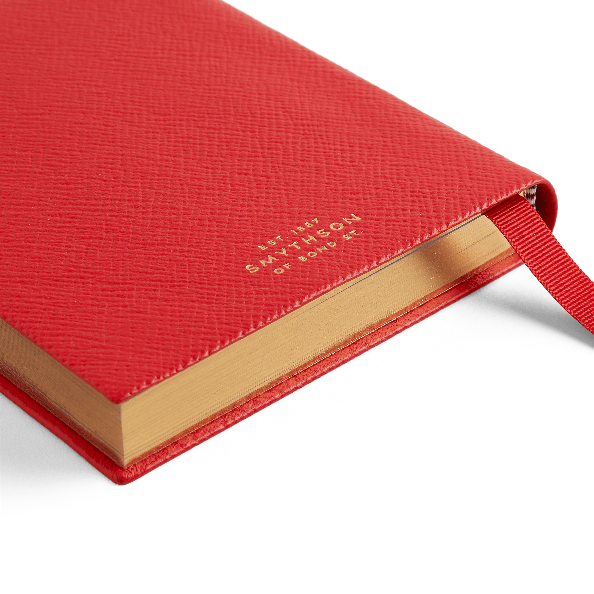 2027 Premier Daily Fashion Diary in Panama - Red