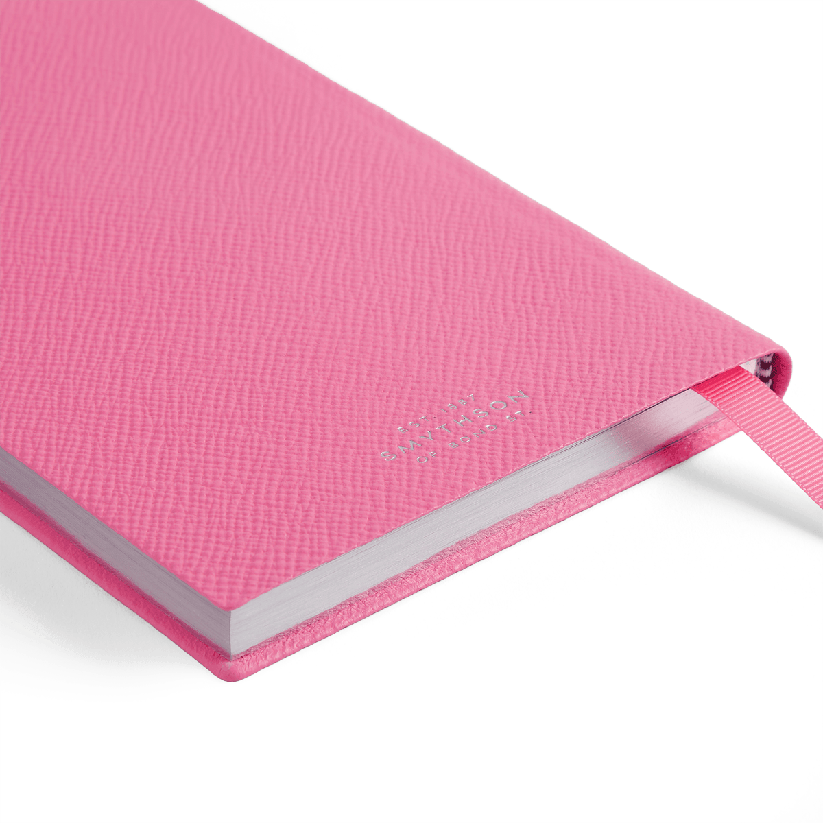 SMYTHSON パナマノート ピンク MAKE IT HAPPEN ノートブック（タイトル