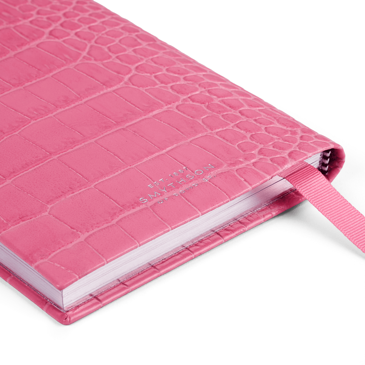 Chelsea Notebook in Mara in Flamingo | Smythson United States