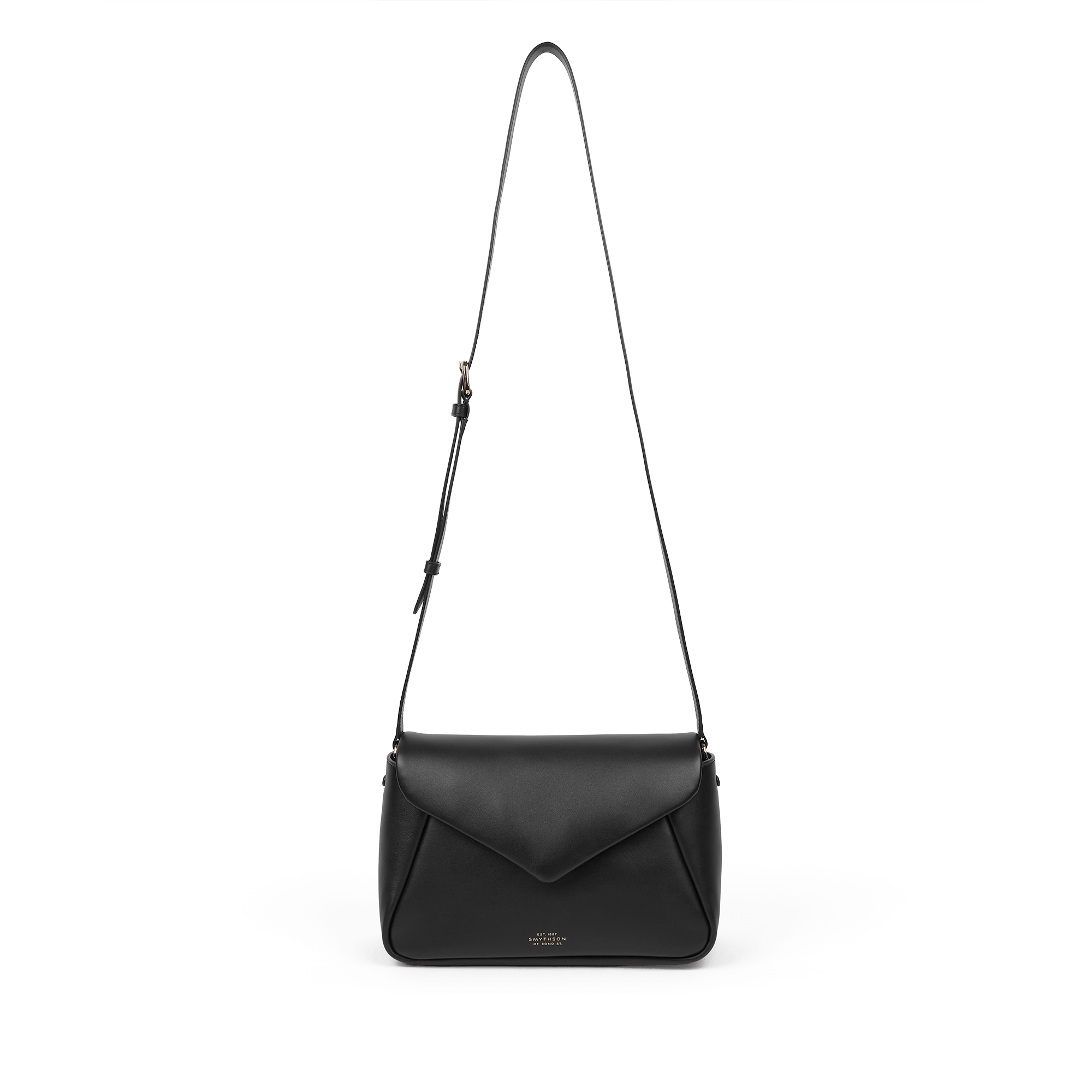 Envelope Crossbody Bag in Milton - Black
