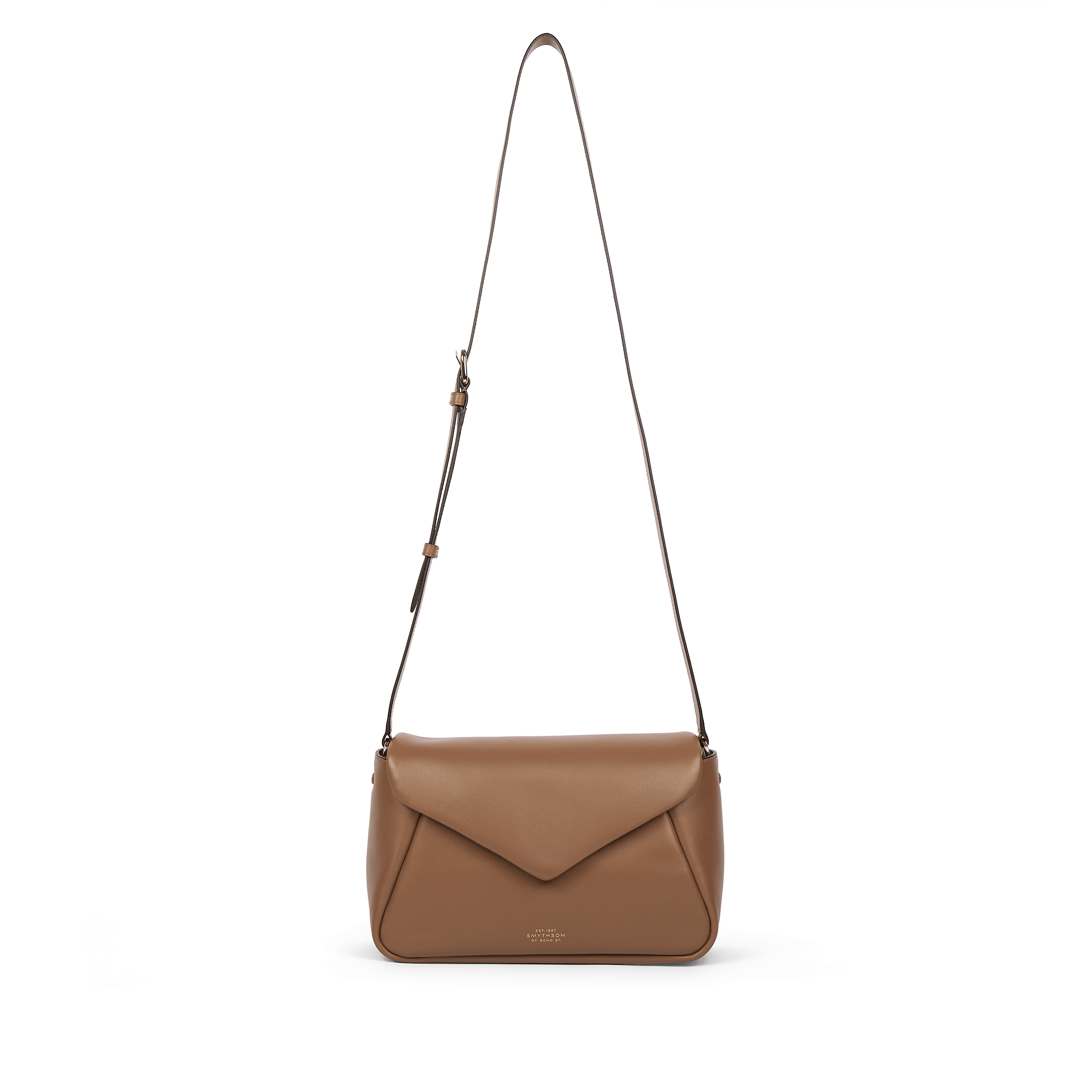 Envelope Crossbody Bag in Milton - Truffle
