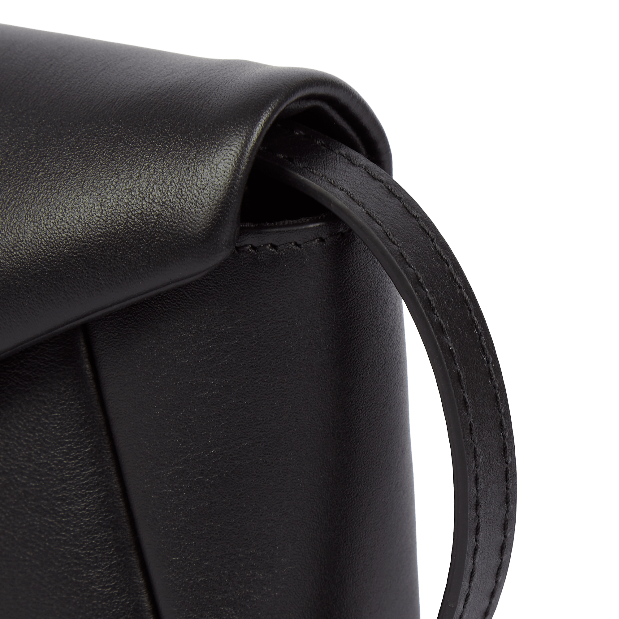 Small Envelope Crossbody Bag in Milton - Black