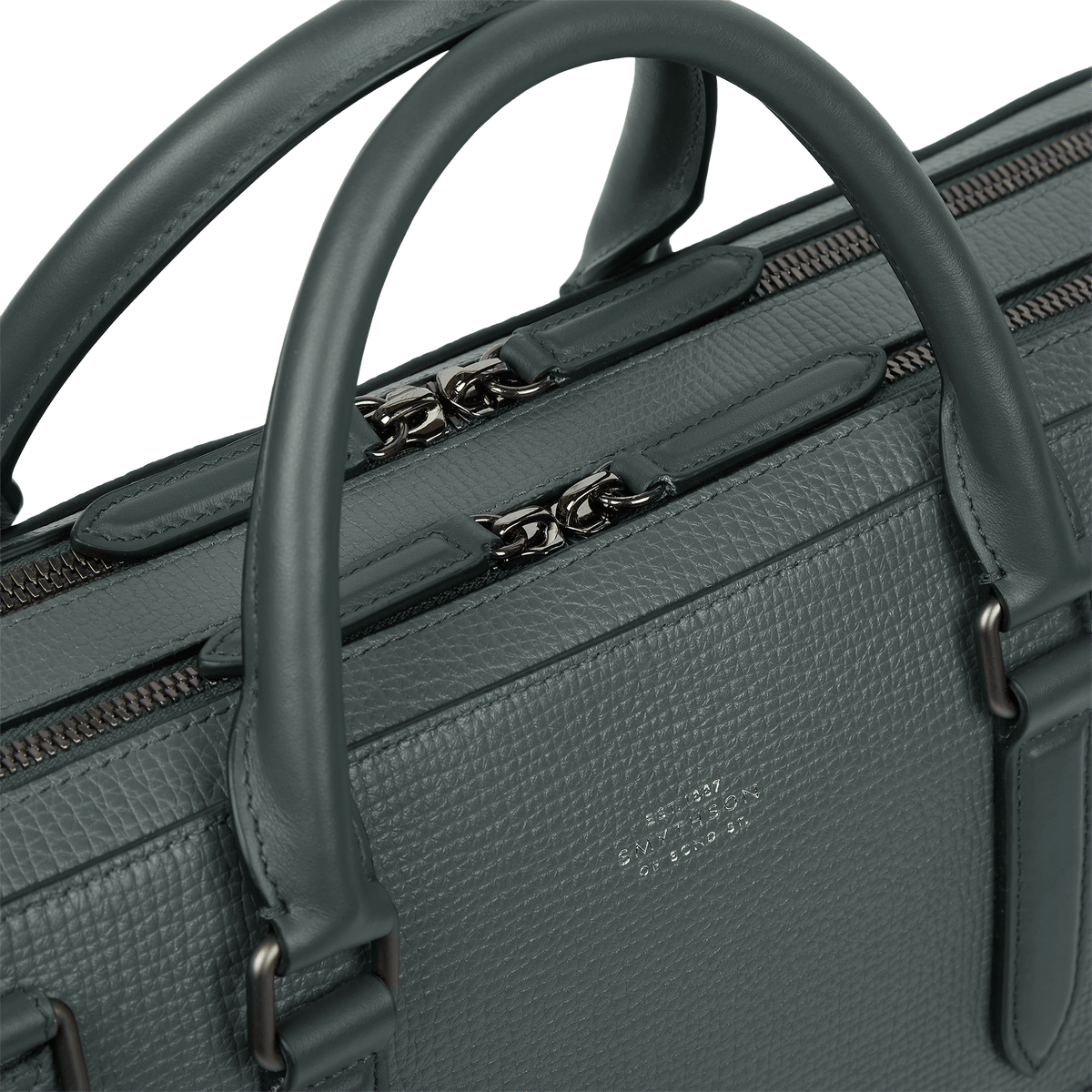 Large Briefcase with Zip Front in Ludlow | Smythson