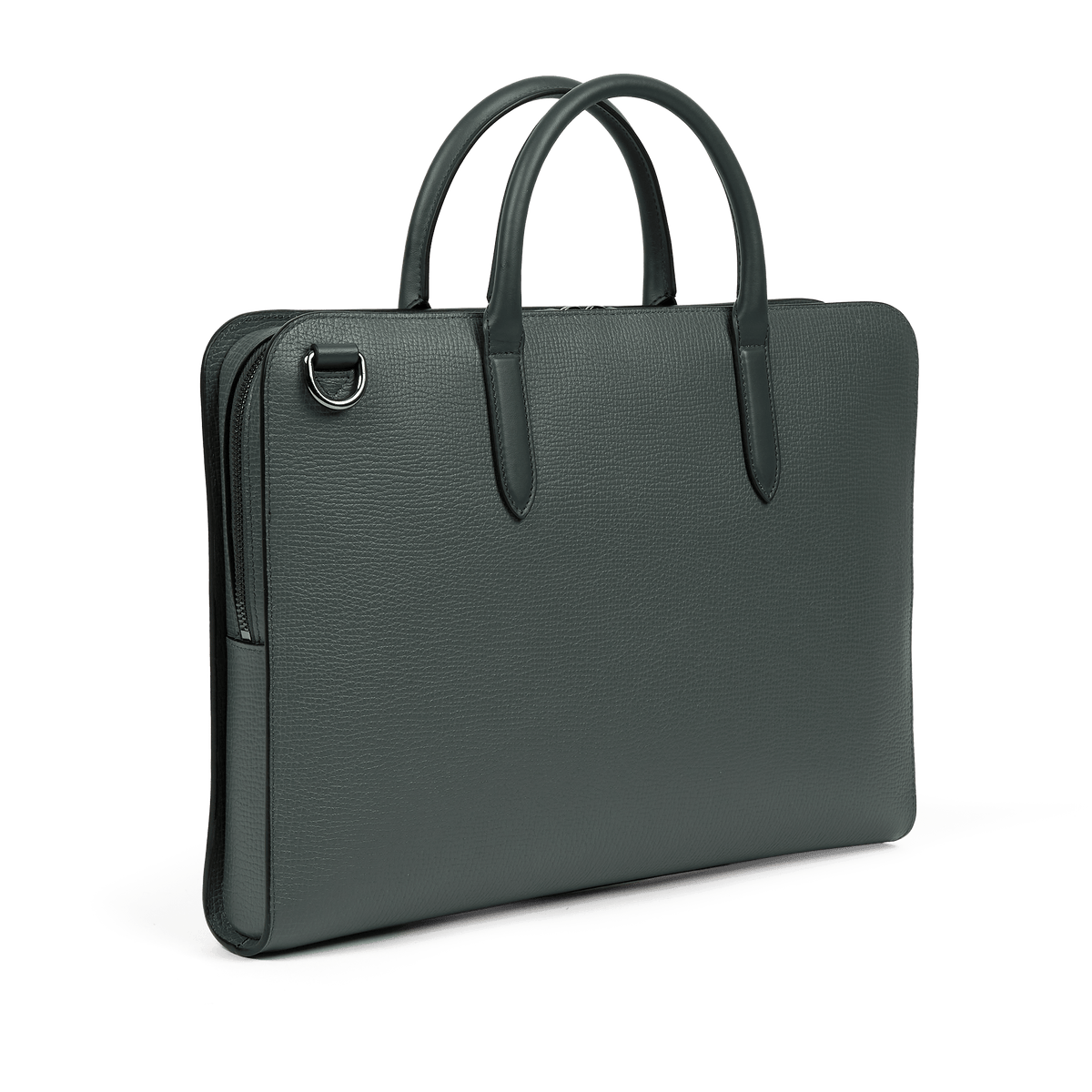 Ultra Slim Briefcase with Zip Front in Ludlow | Smythson
