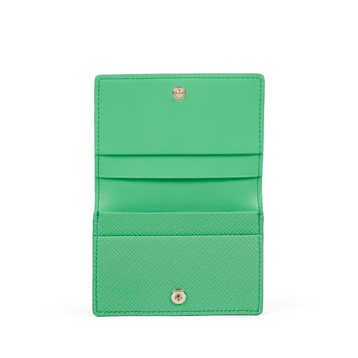 Folded Card Case with Snap Closure in Panama | Smythson