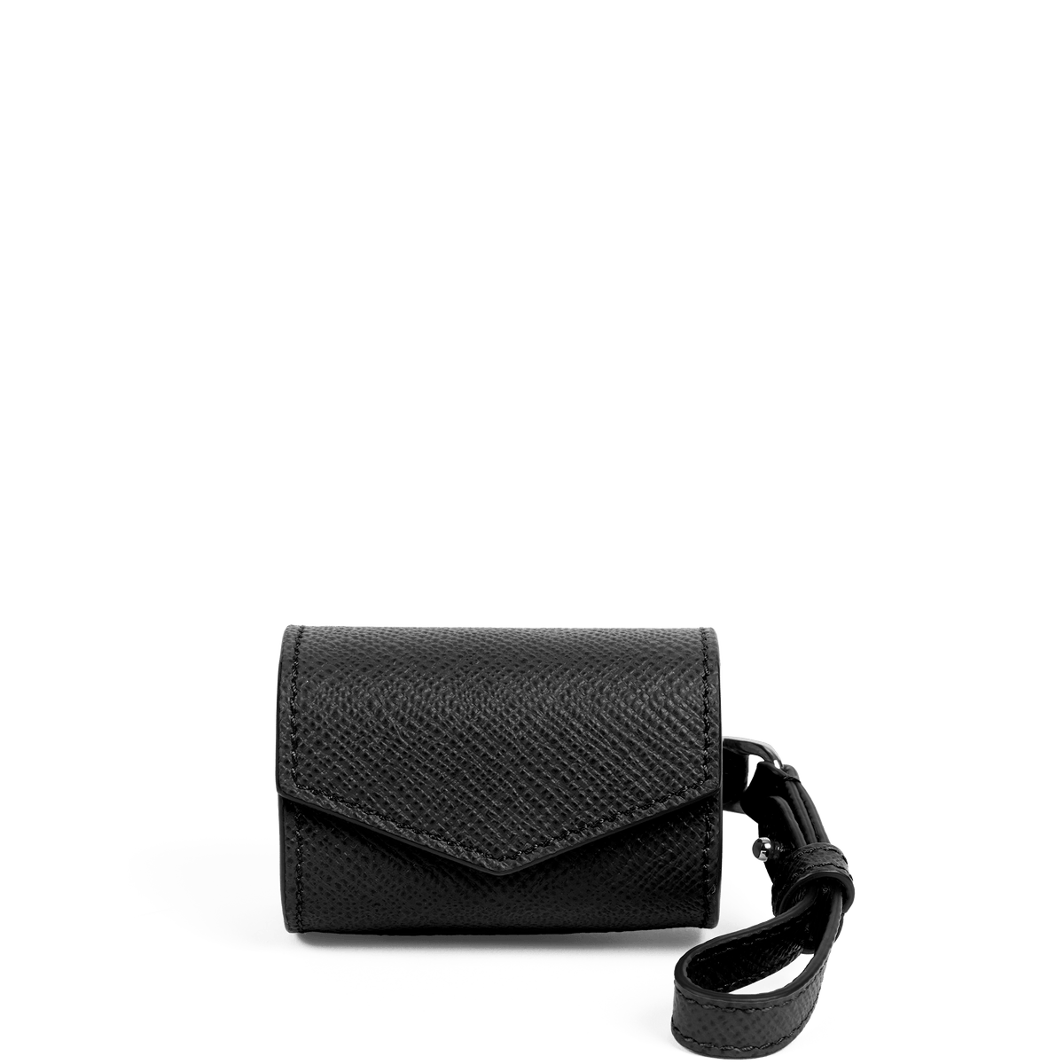Dog Bags Holder in Panama in Black | Smythson United Kingdom