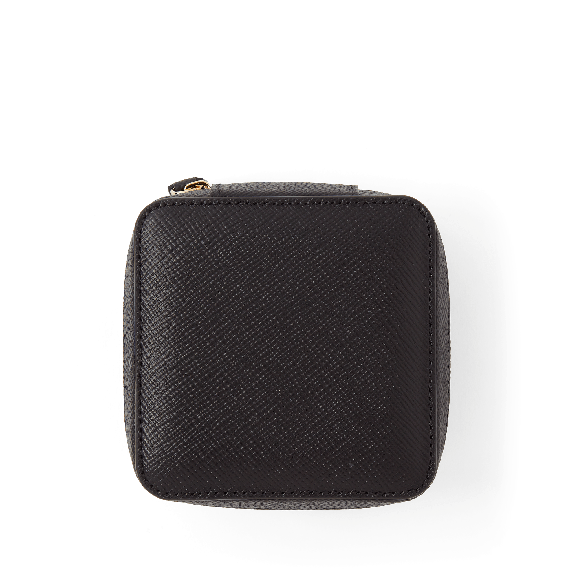 Small Watch Box in Panama - Black