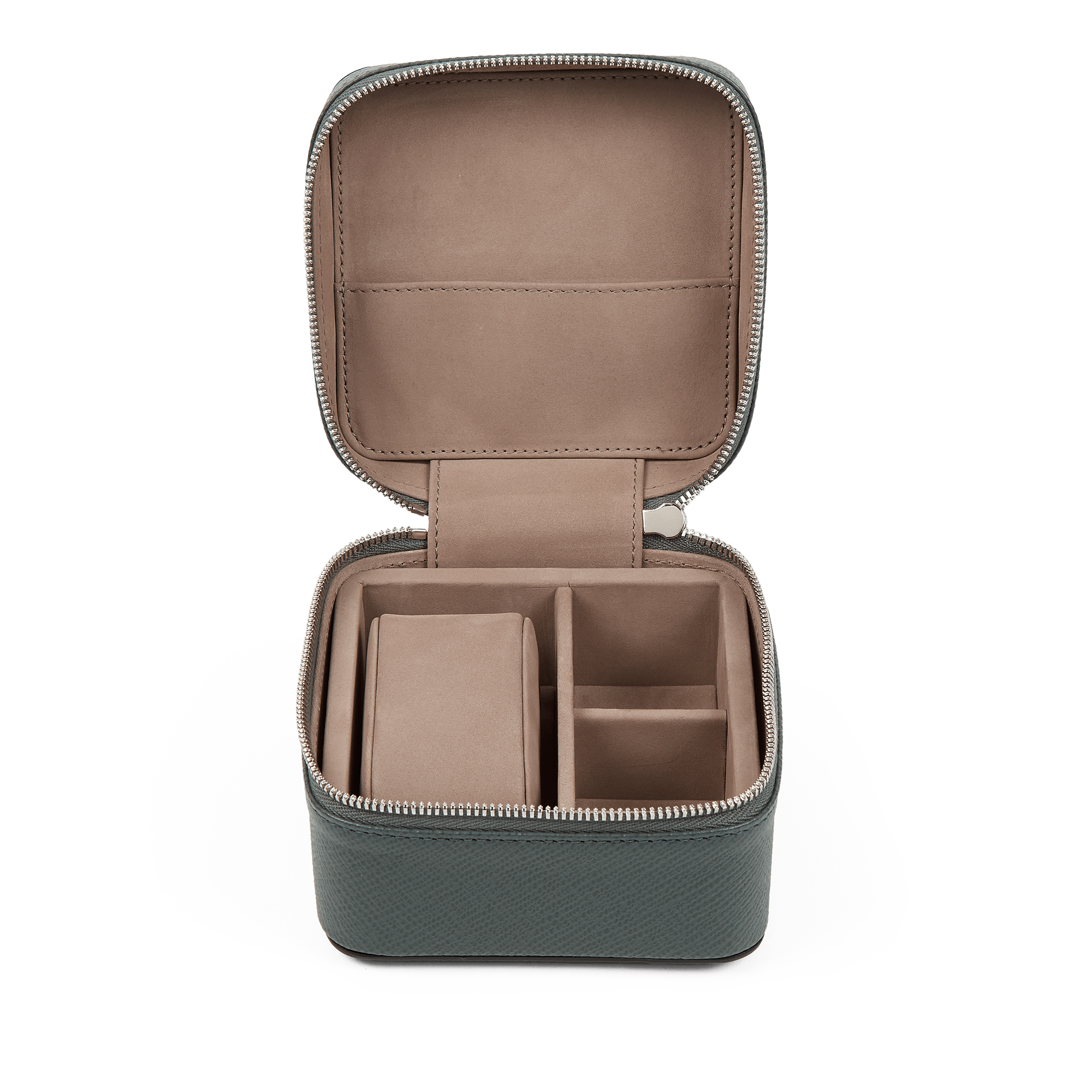 Small Watch Box in Panama - Slate Green