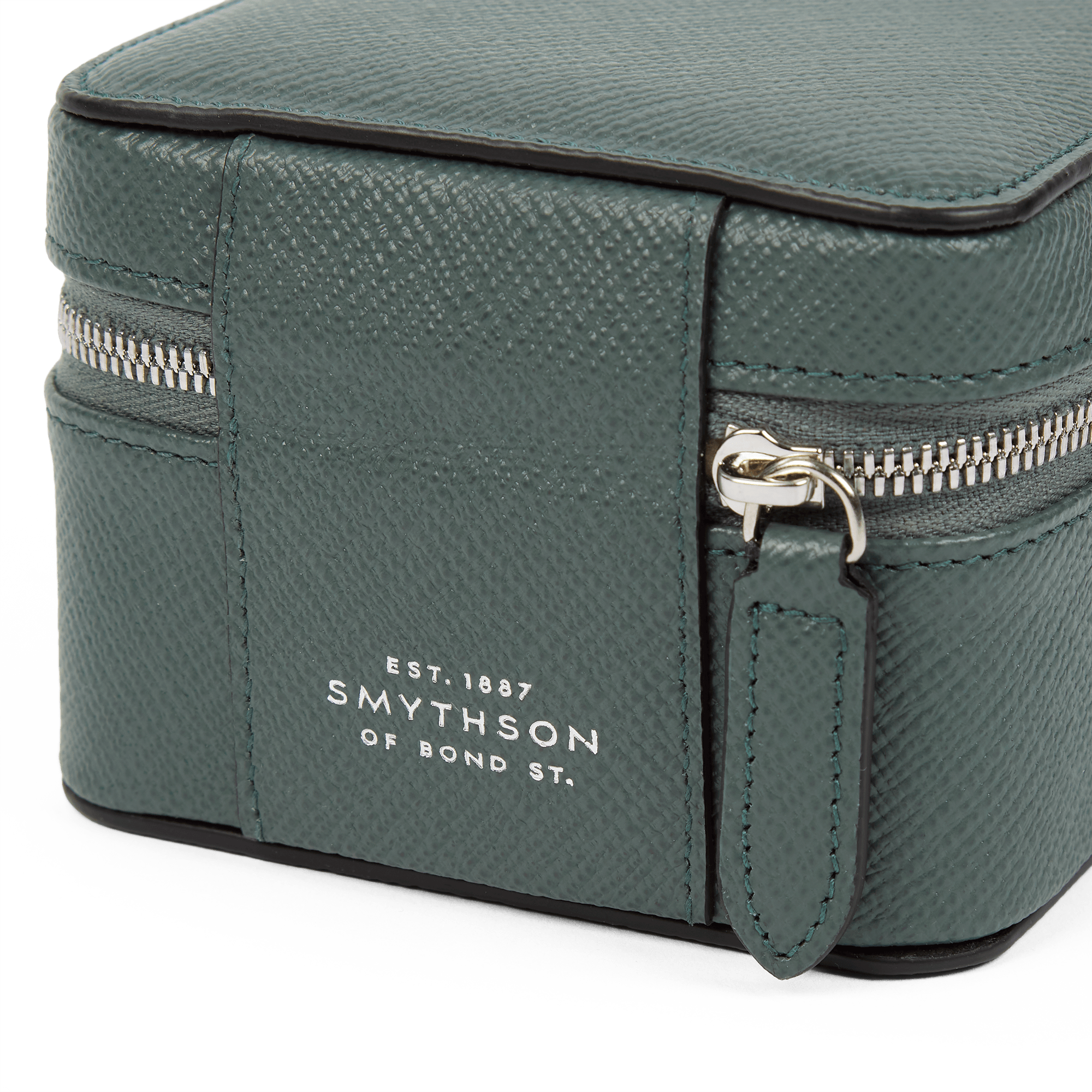Small Watch Box in Panama - Slate Green