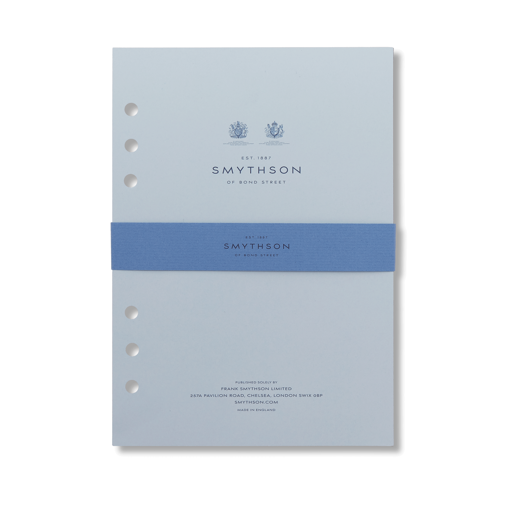 2027 Dukes Weekly Diary refill - Pale Blue