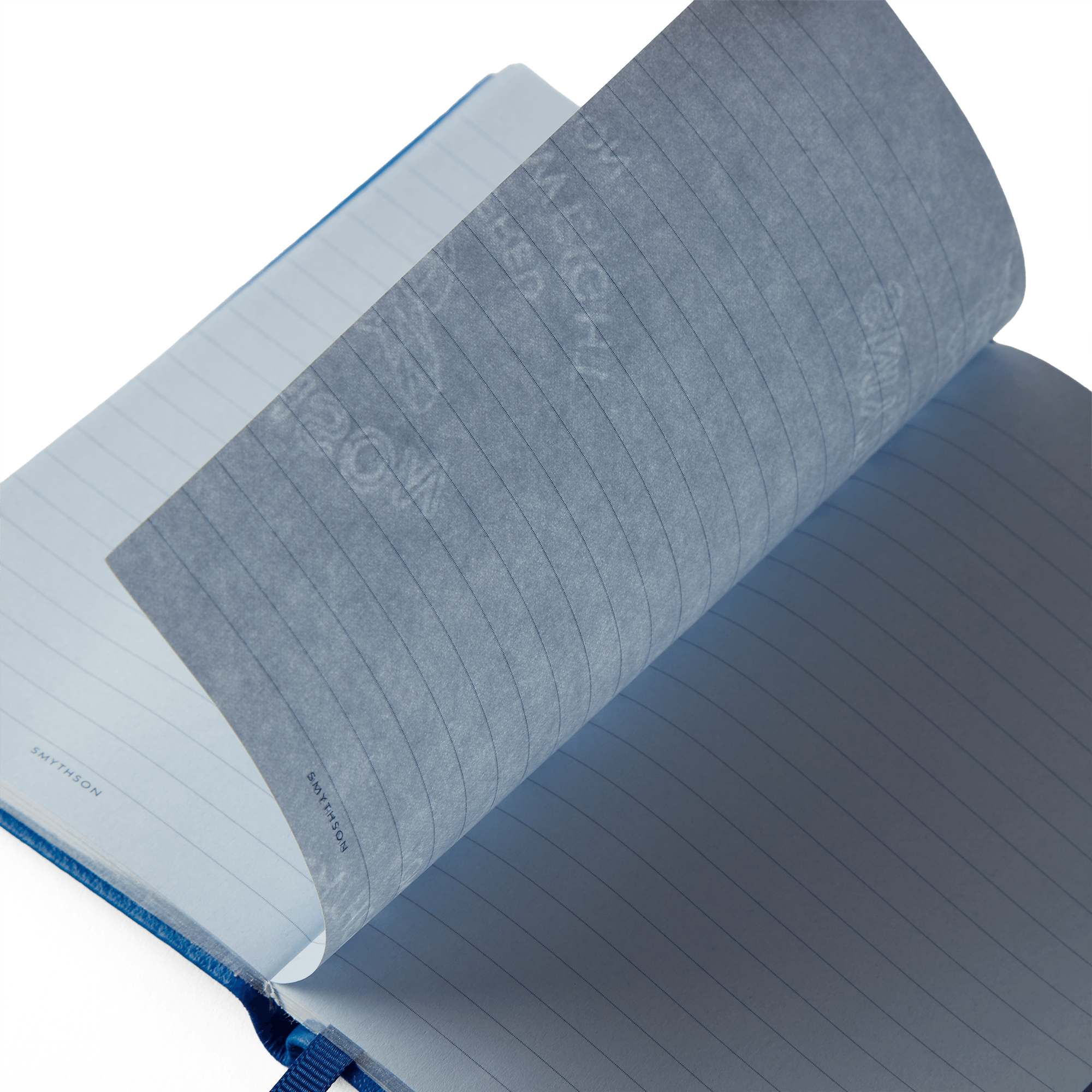 Blank Canvas Panama Notebook - Cerulean