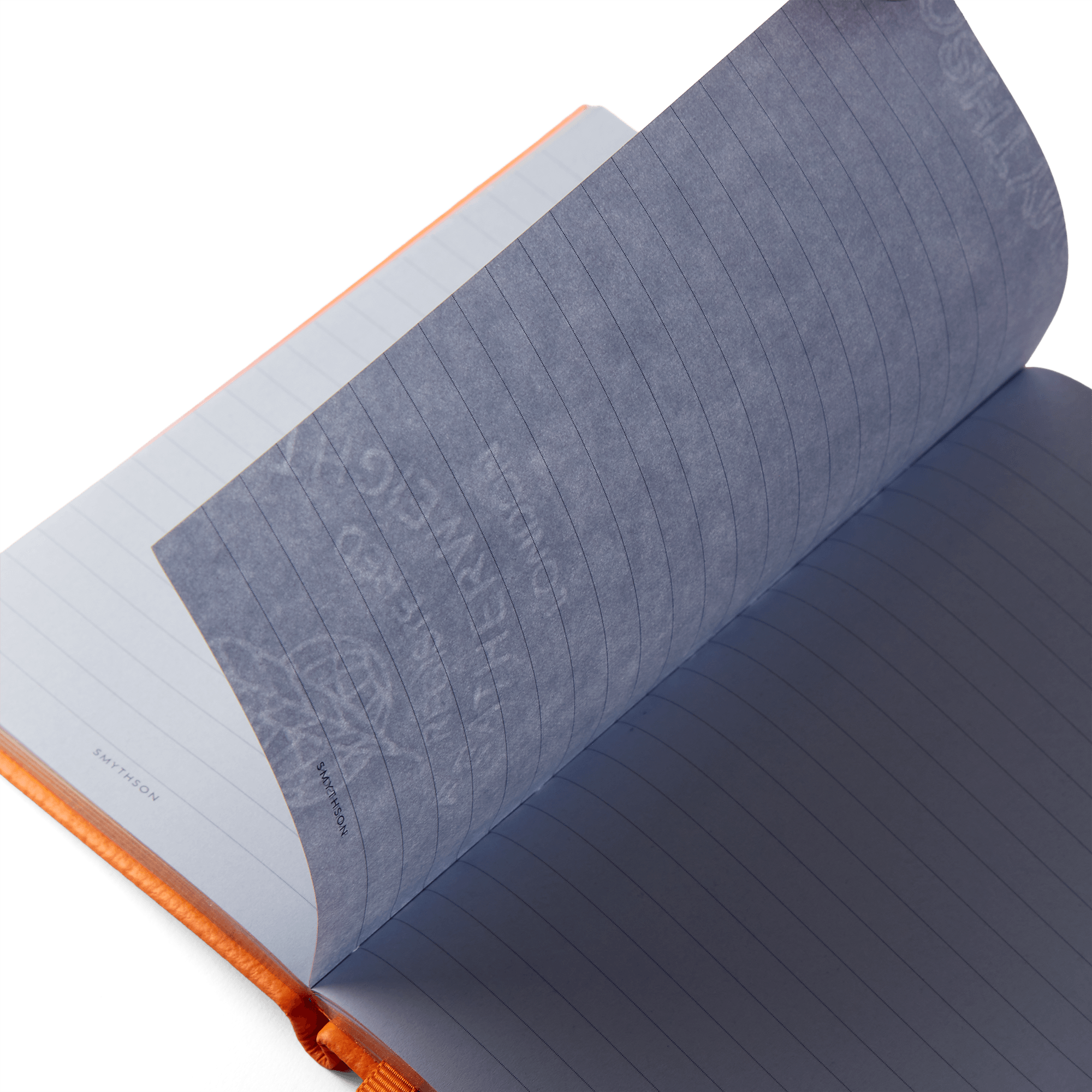 Blank Canvas Panama Notebook - Tangerine