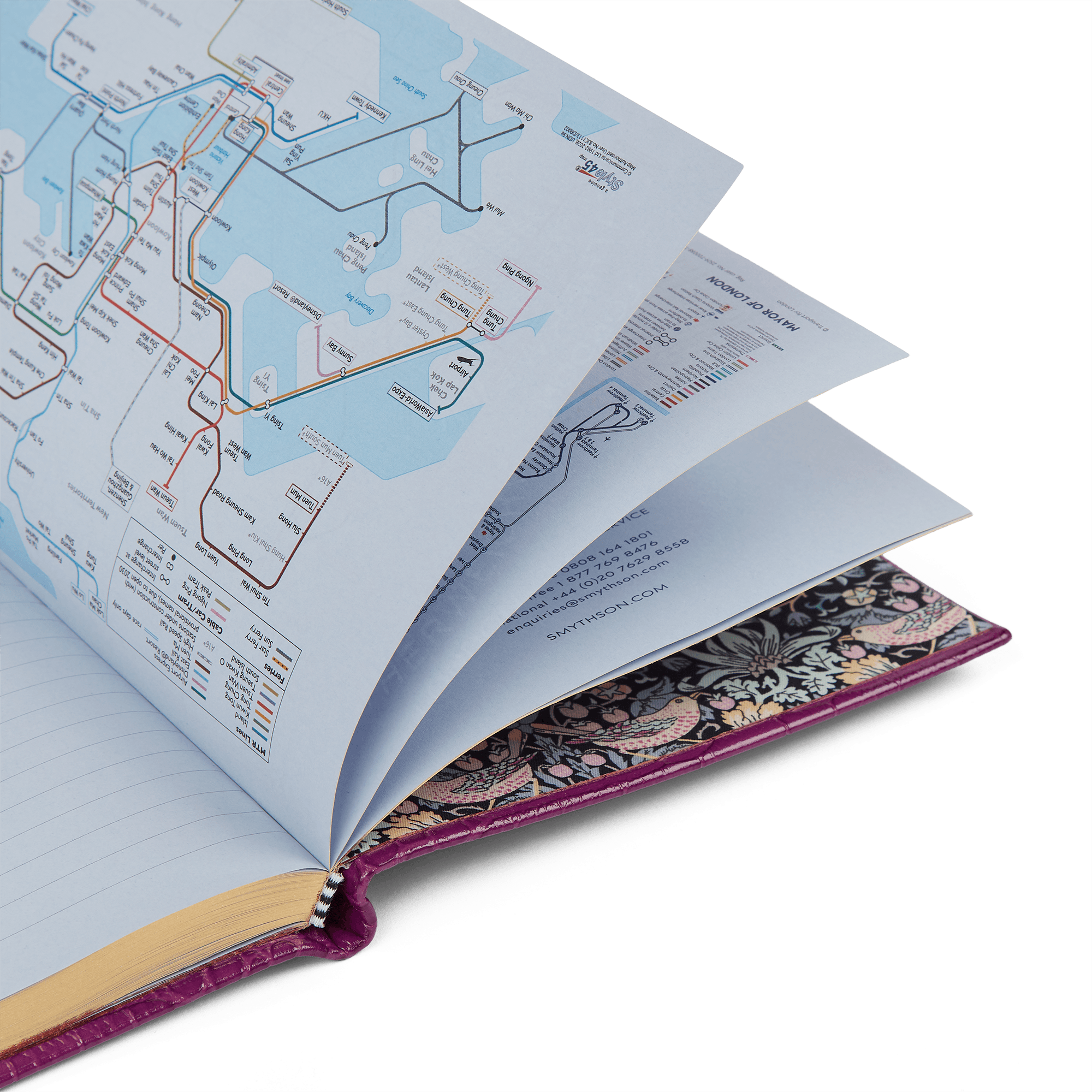 2027 Soho Weekly Diary with Slide in Mara - Purple