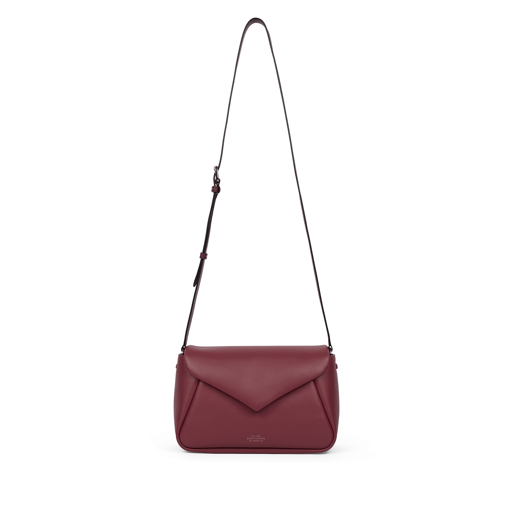 Envelope Crossbody Bag in Milton - Brick