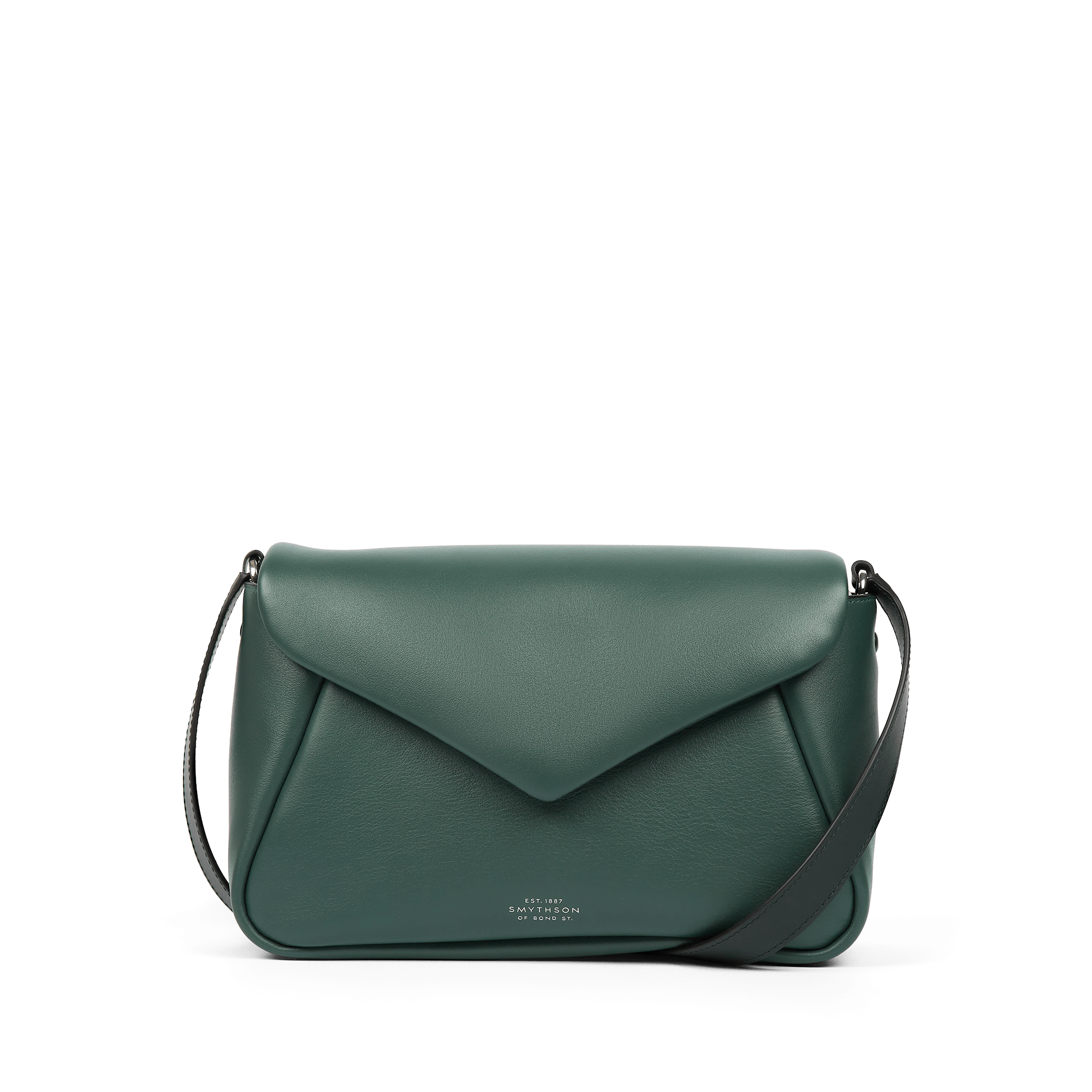 Envelope Crossbody Bag in Milton - Pine Green