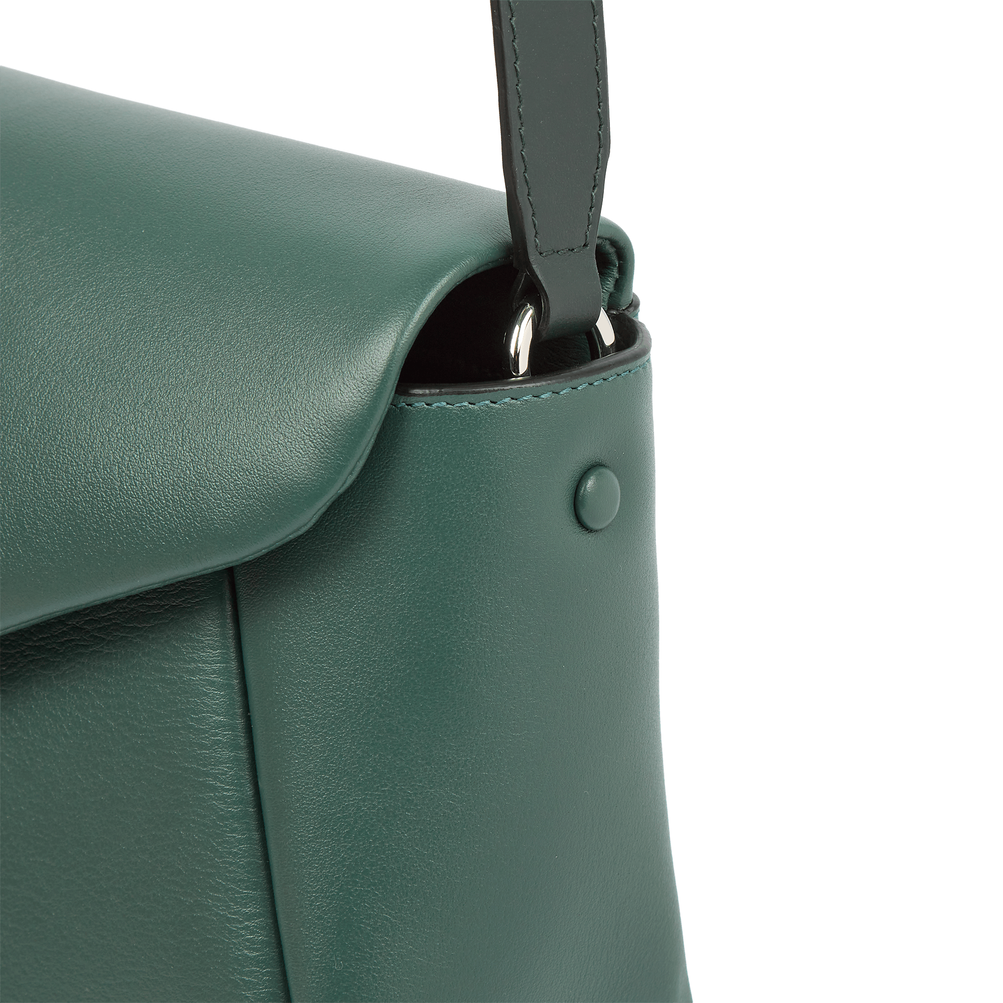 Envelope Crossbody Bag in Milton - Pine Green