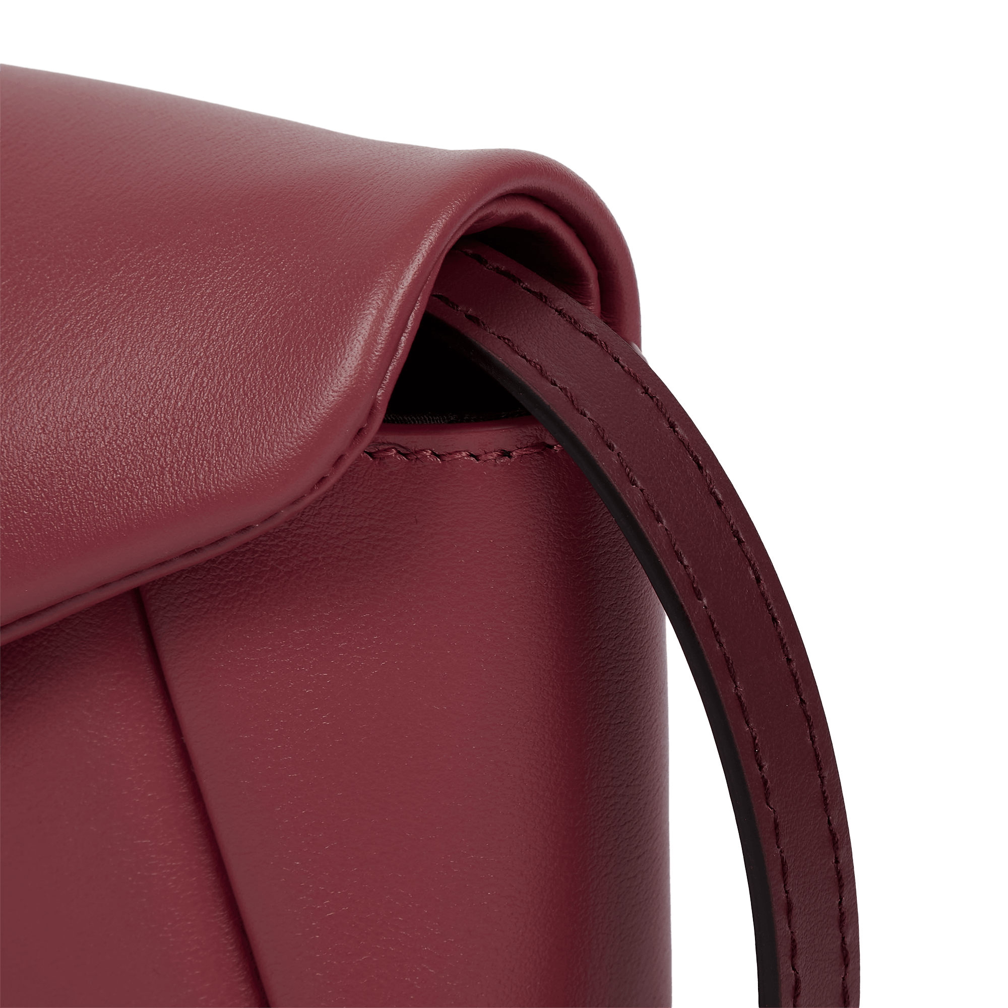 Small Envelope Crossbody Bag in Milton - Brick