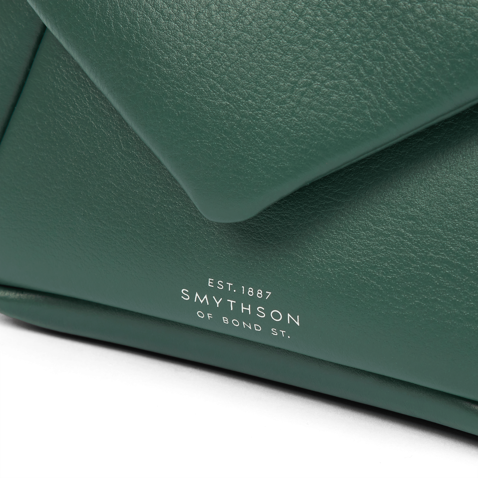 Small Envelope Crossbody Bag in Milton - Pine Green