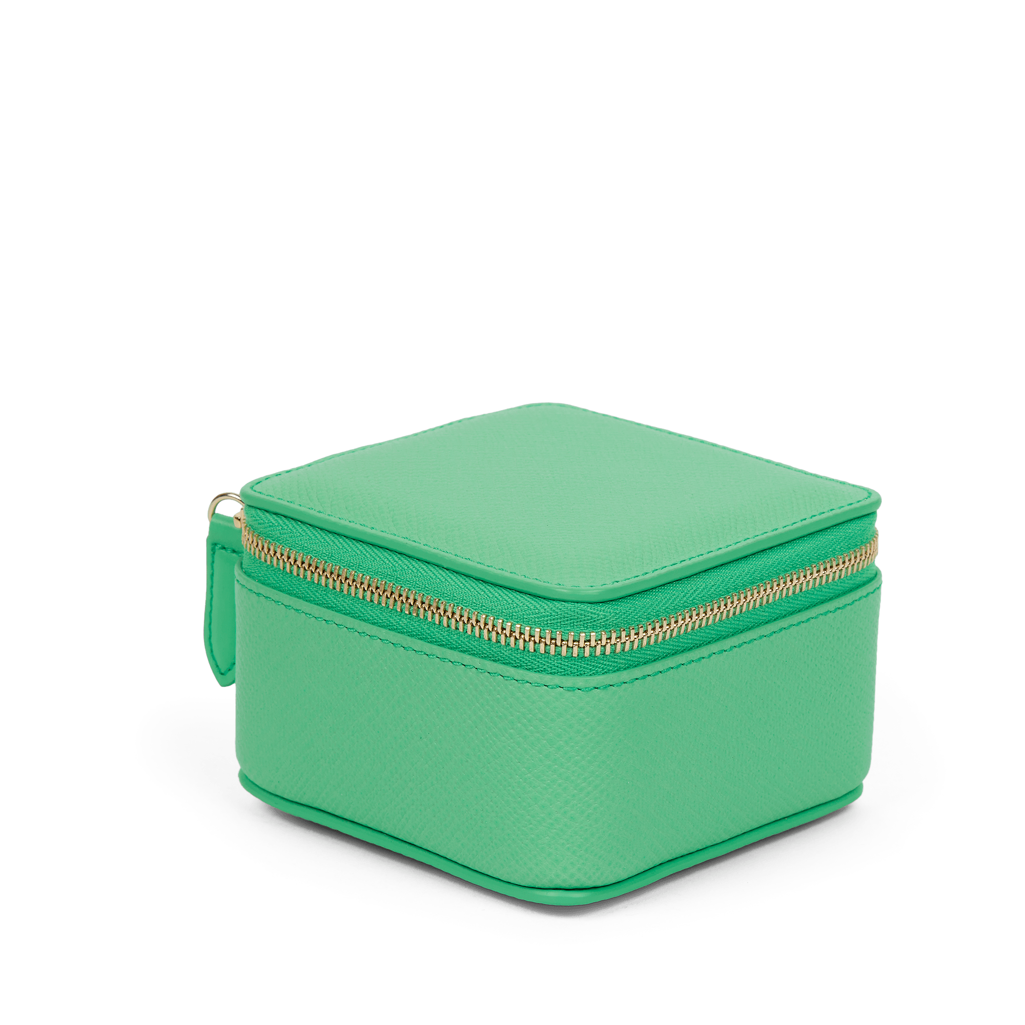 Medium Square Trinket Case in Panama - Shamrock