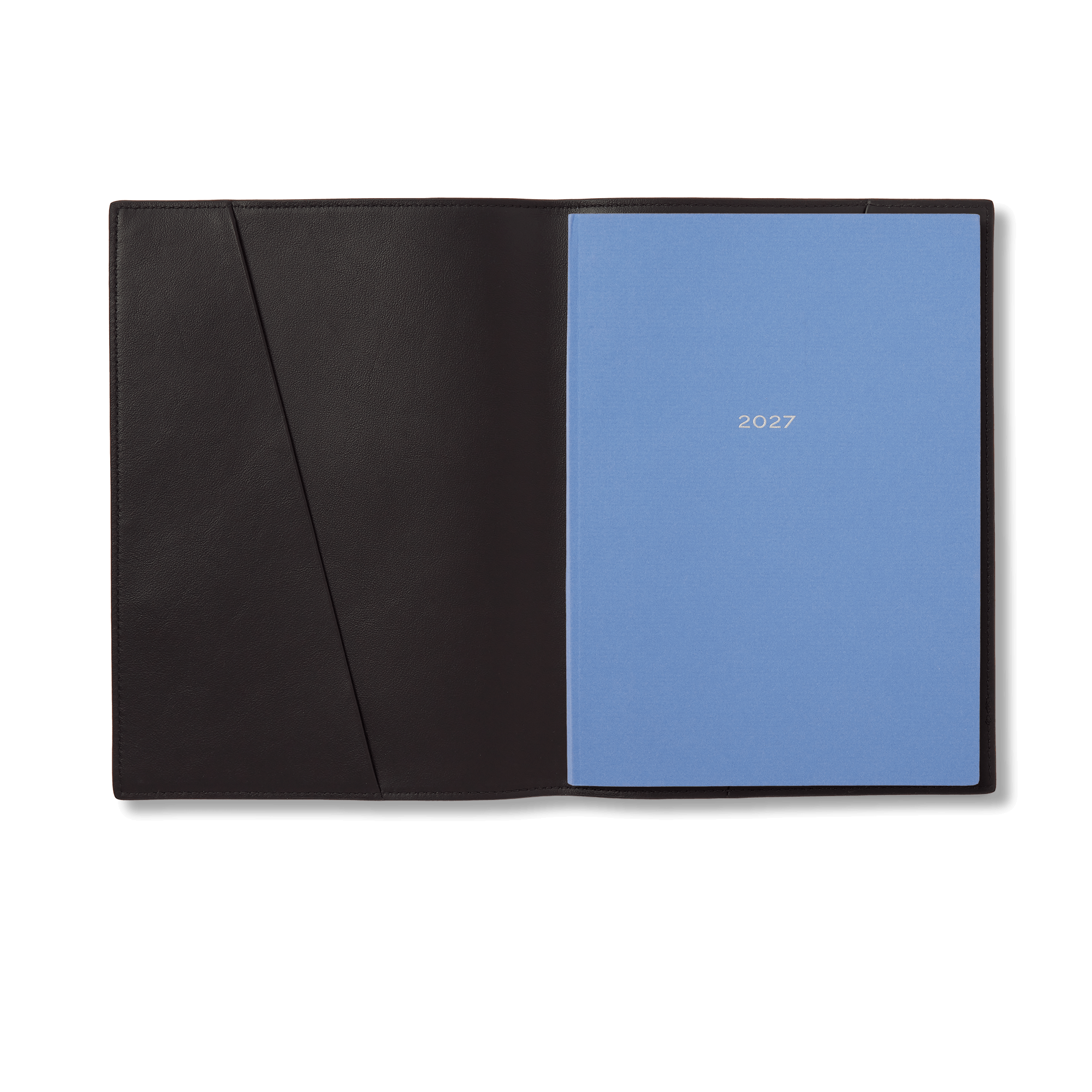 Evergreen Refillable Diary in Ludlow - Black