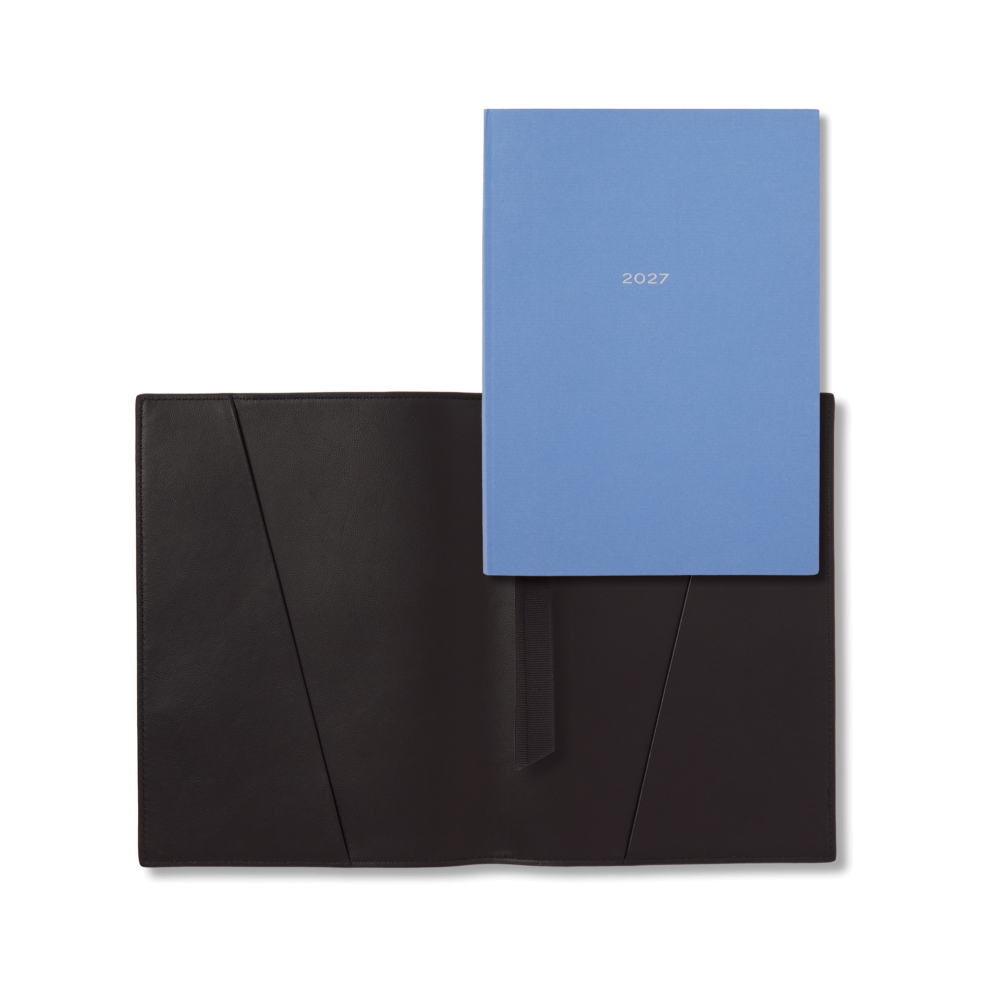 Evergreen Refillable Diary in Ludlow - Black