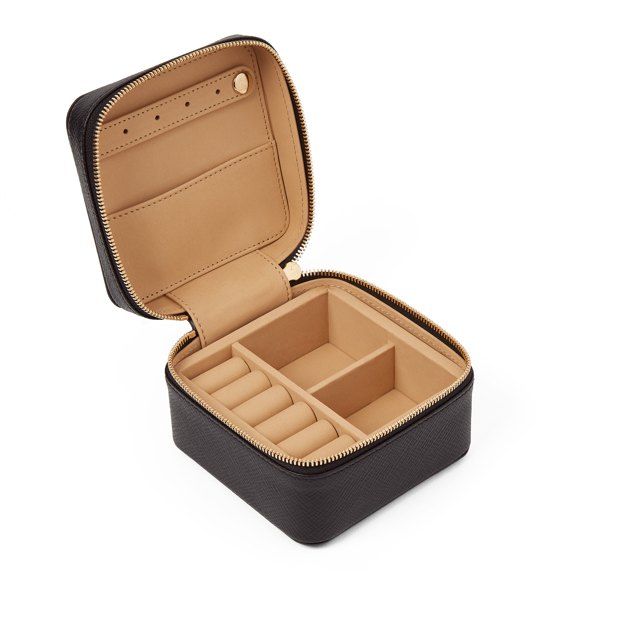 Small Jewelry Box in Panama - Black
