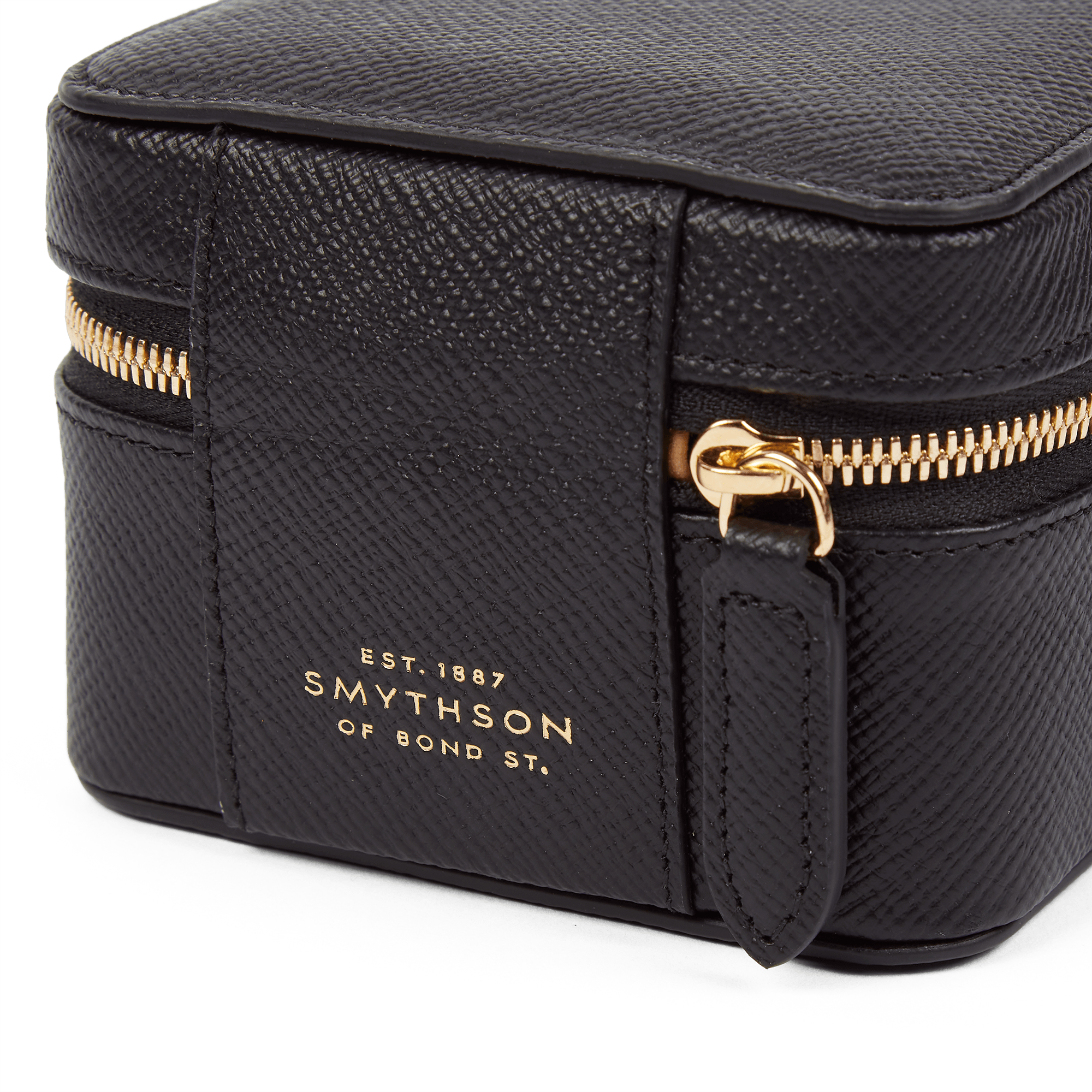 Small Jewelry Box in Panama - Black