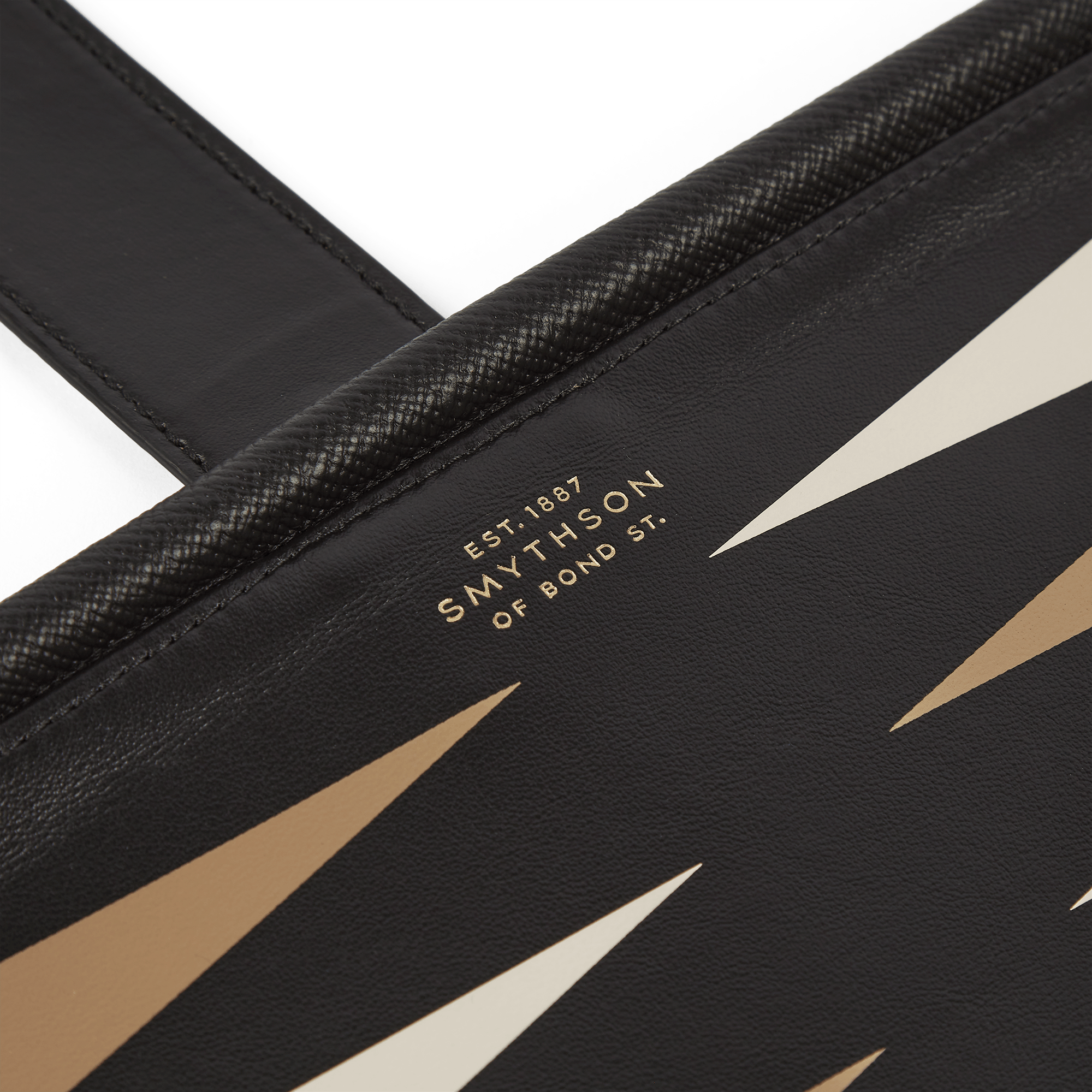 Burberry x Smythson-Backgammonrolle aus Panama - Black