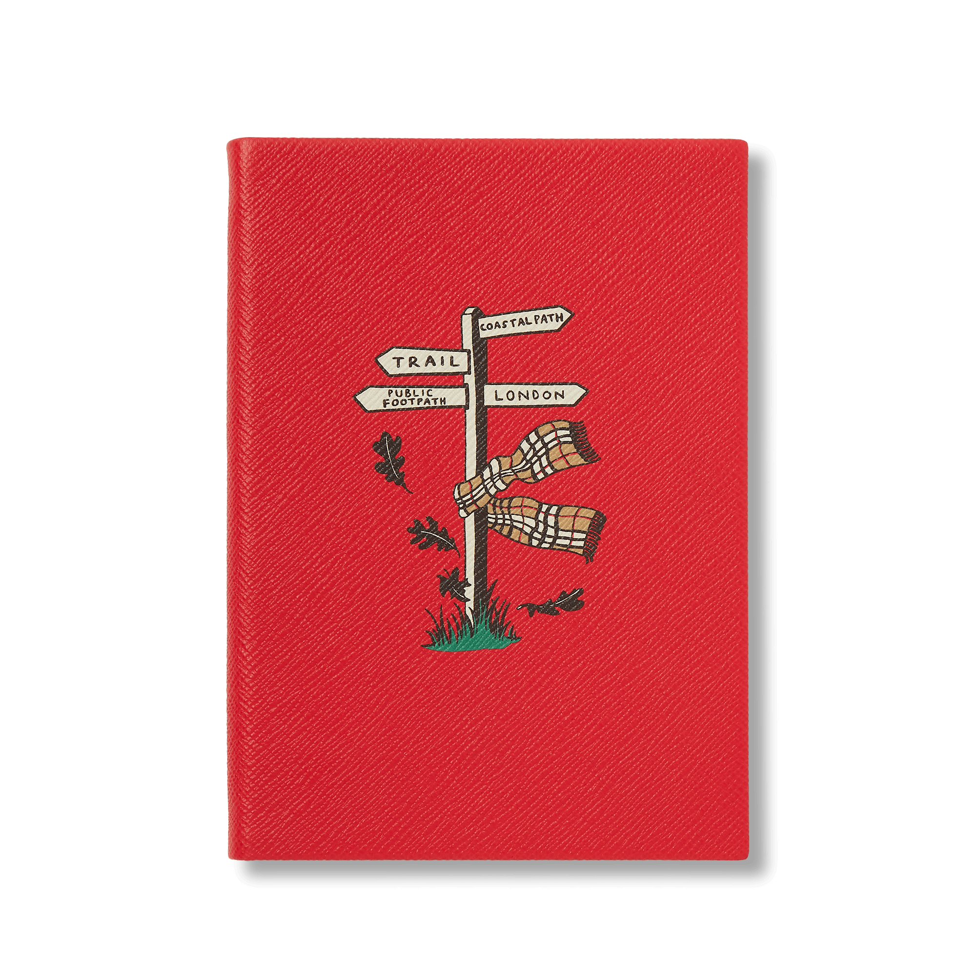 Burberry x Smythson Soho-Notizbuch aus Panama