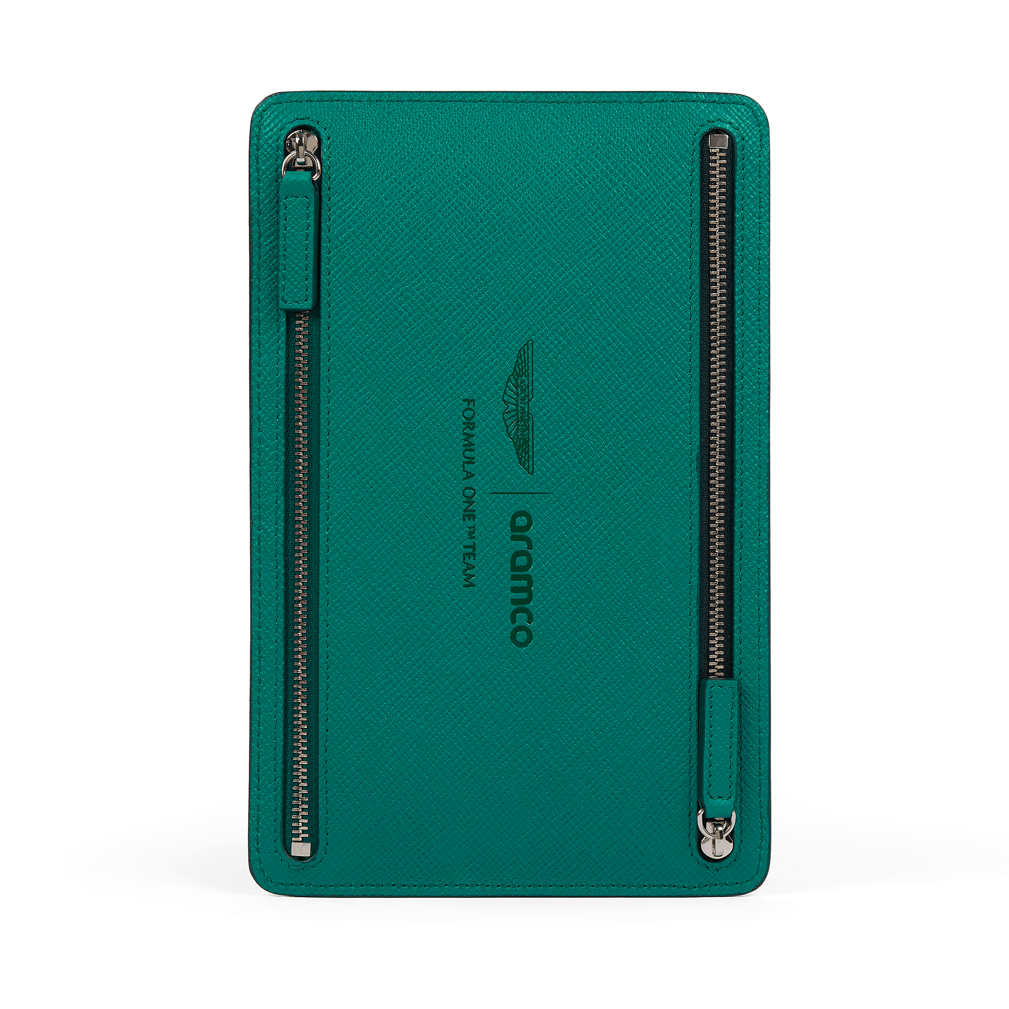 Smythson x Aston Martin Aramco F1® Team Multi-Zip Case