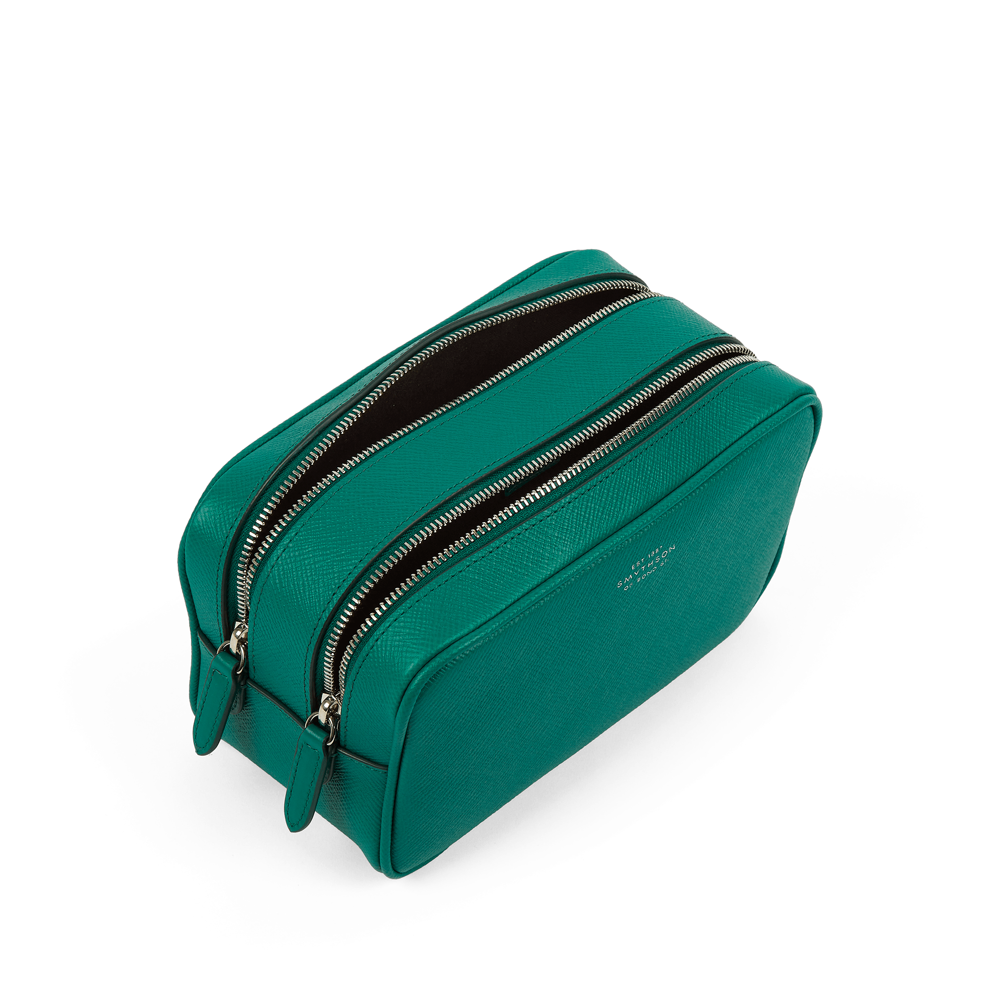 Smythson x Aston Martin Aramco F1® Team Washbag with Double Zip