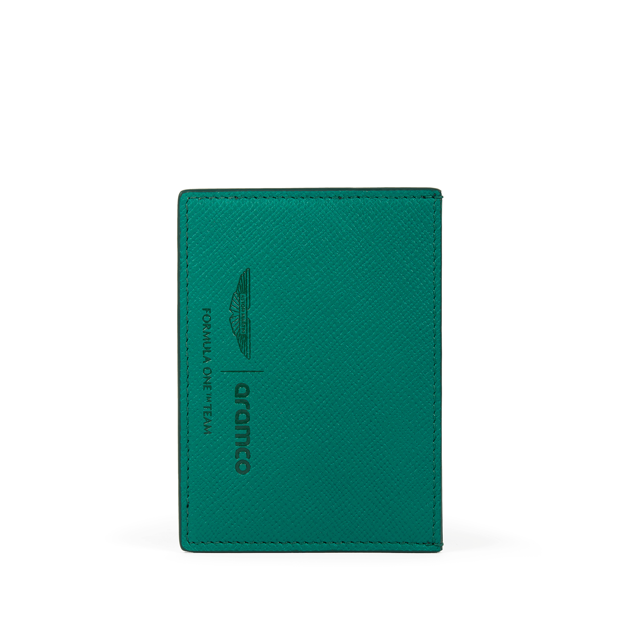 Smythson x Aston Martin Aramco F1® Team Large Flat Card Holder